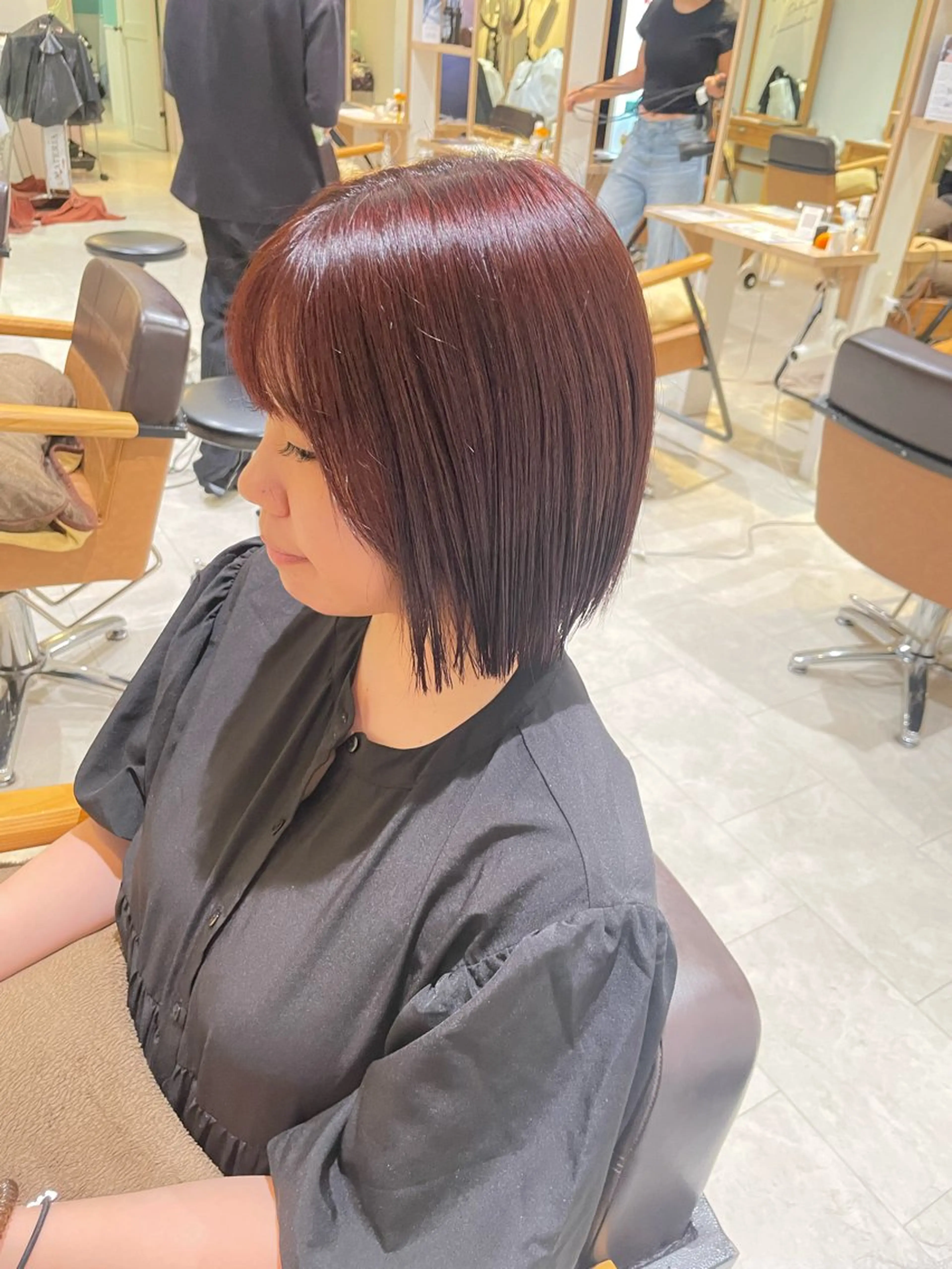 パーマ 中村 歩夢のヘアスタイル