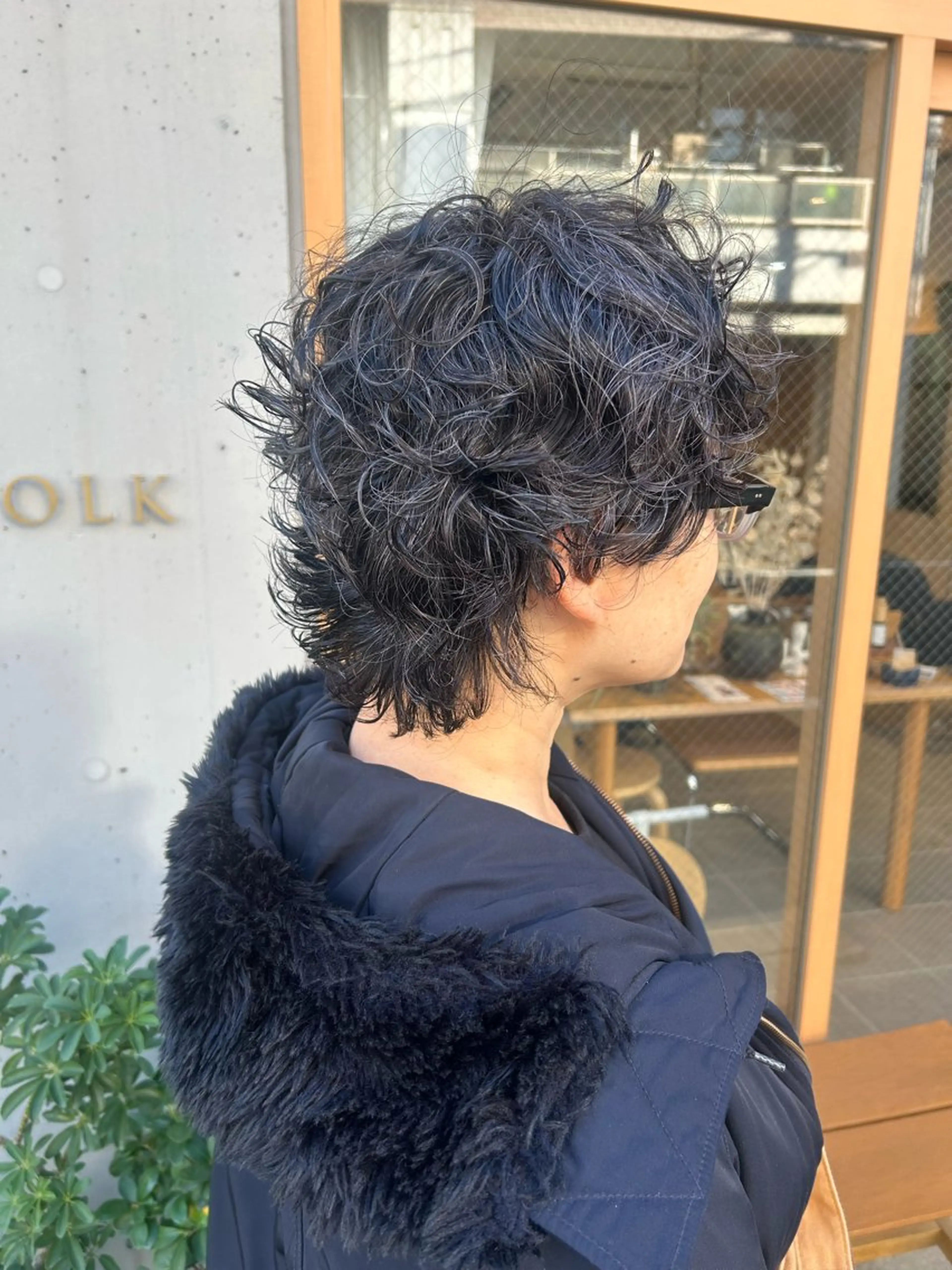 ショート パーマ FOLK Akari /ショート/ボブ🐍のヘアスタイル