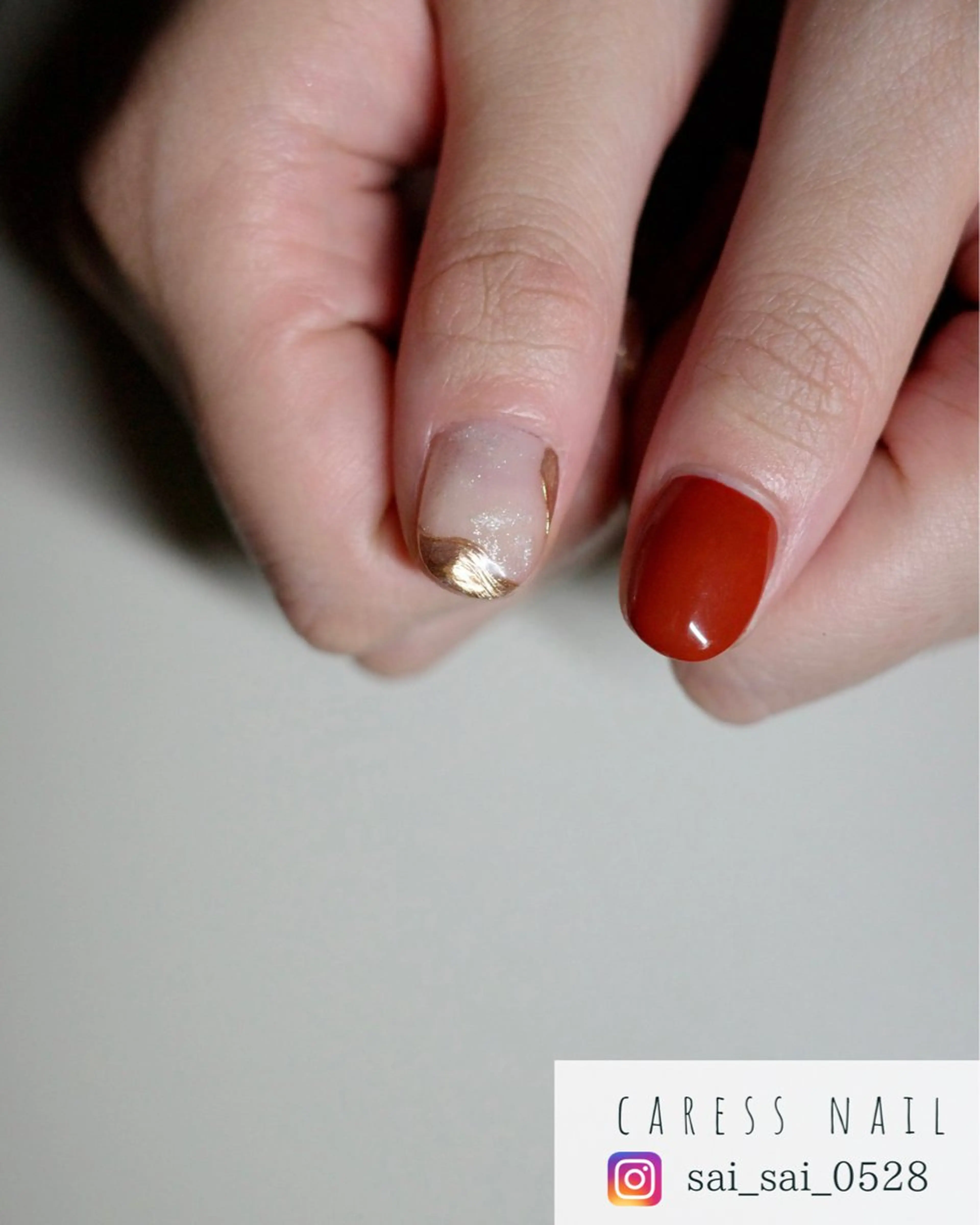 ネイル caress  nail カレスネイル　代々木上原所属・カレスネイル さいのネイルデザイン