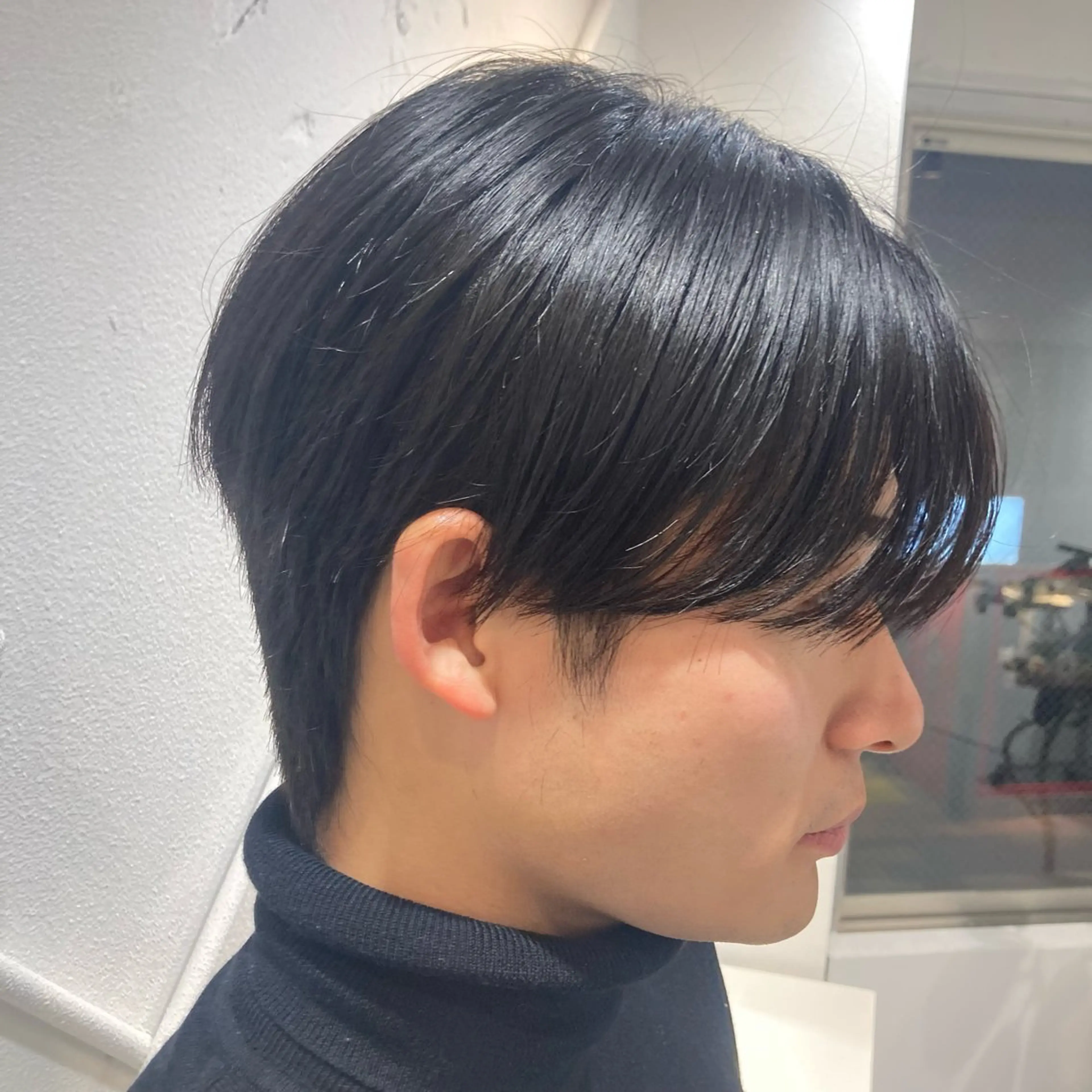 ショート カラー パーマ メンズ vi-ta田町 ⭐️髪質改善⭐️のヘアスタイル