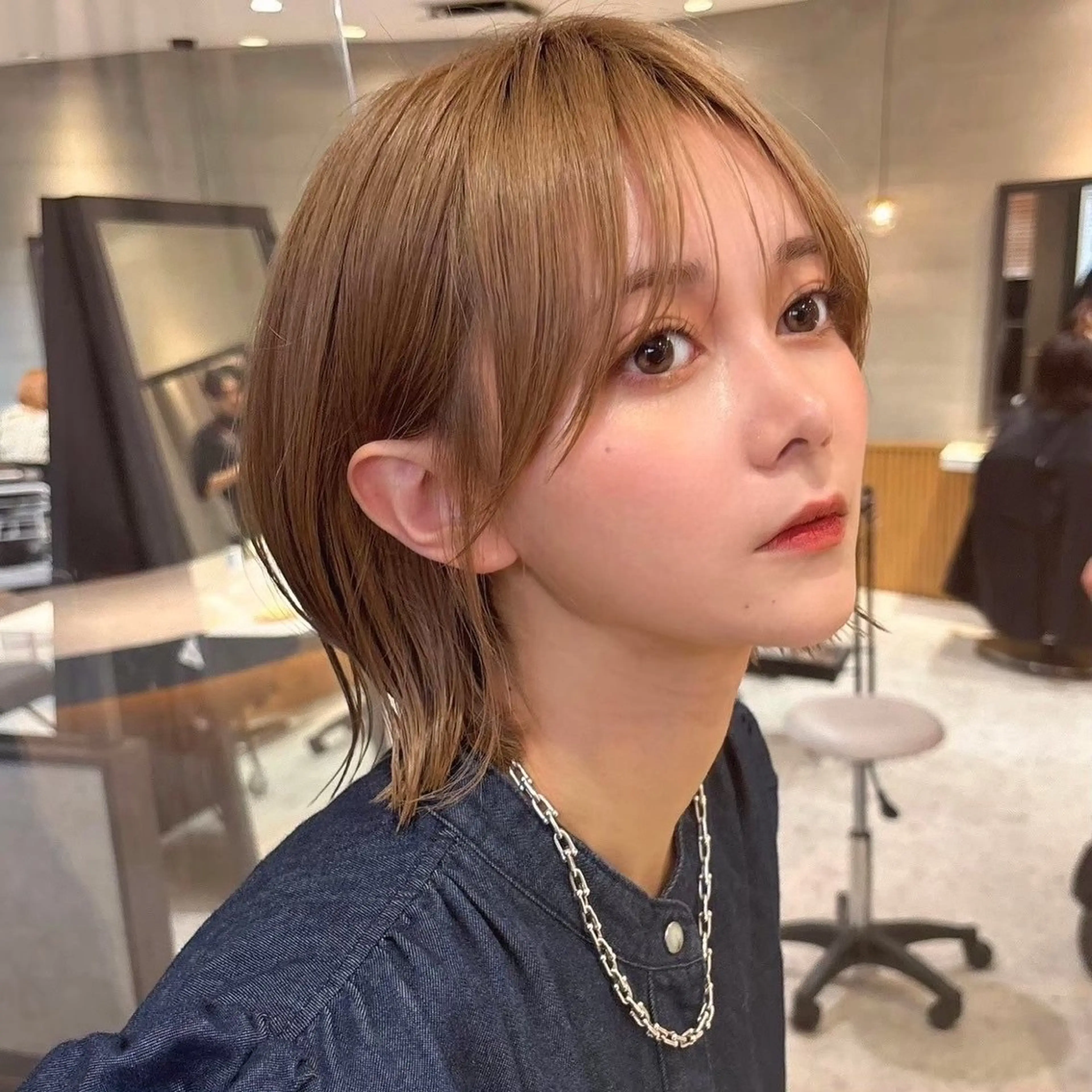ショート ショートヘア Lond mare 天神大名店所属・時短×ショートボブ 💡ウメダナオヤ💡のヘアスタイル