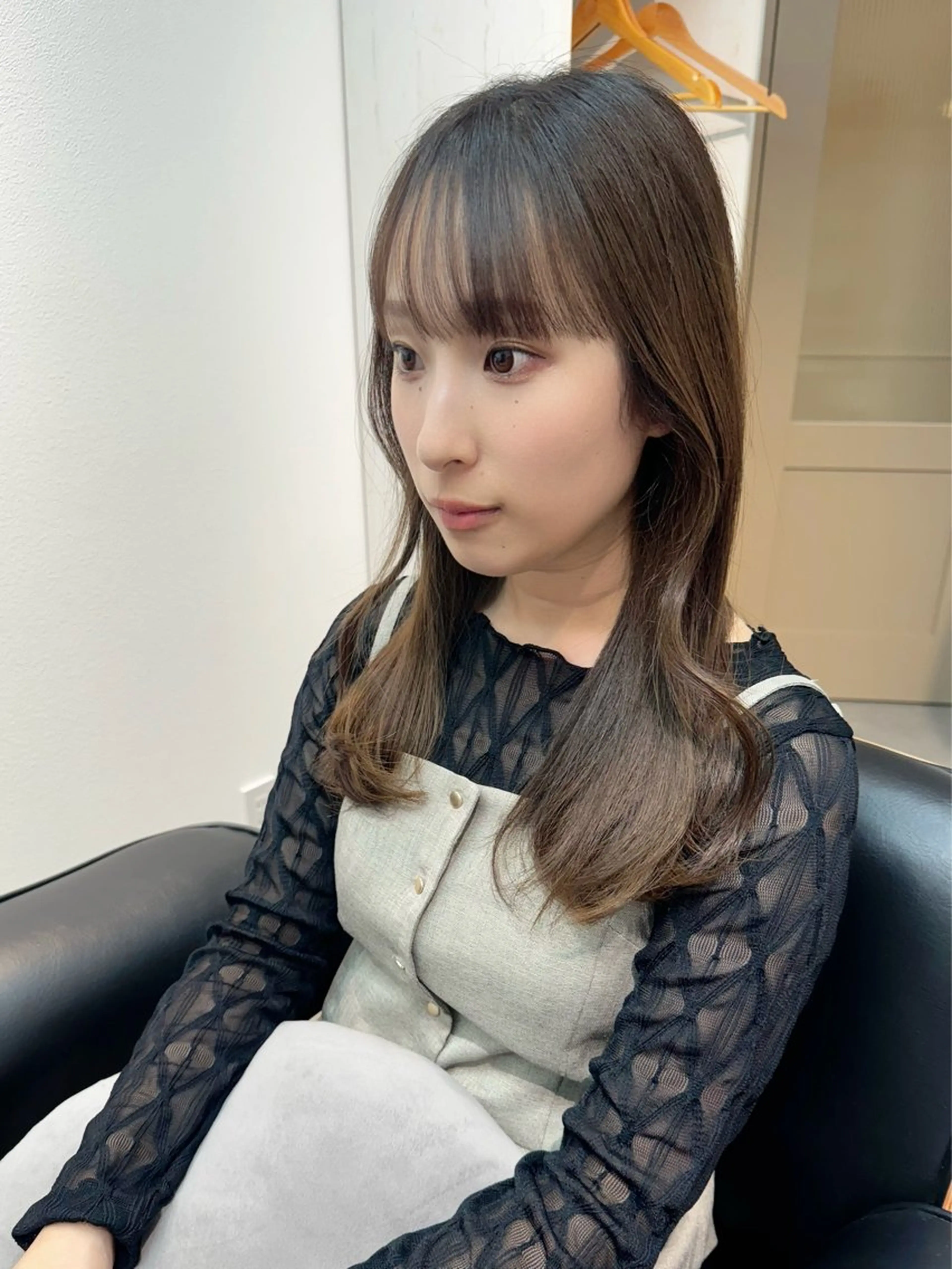 セミロング 髪質改善 トリートメント The Apartment of Solon 船橋 2nd所属・NEO髪質改善⚜️ 縮毛矯正/高橋潤のヘアスタイル