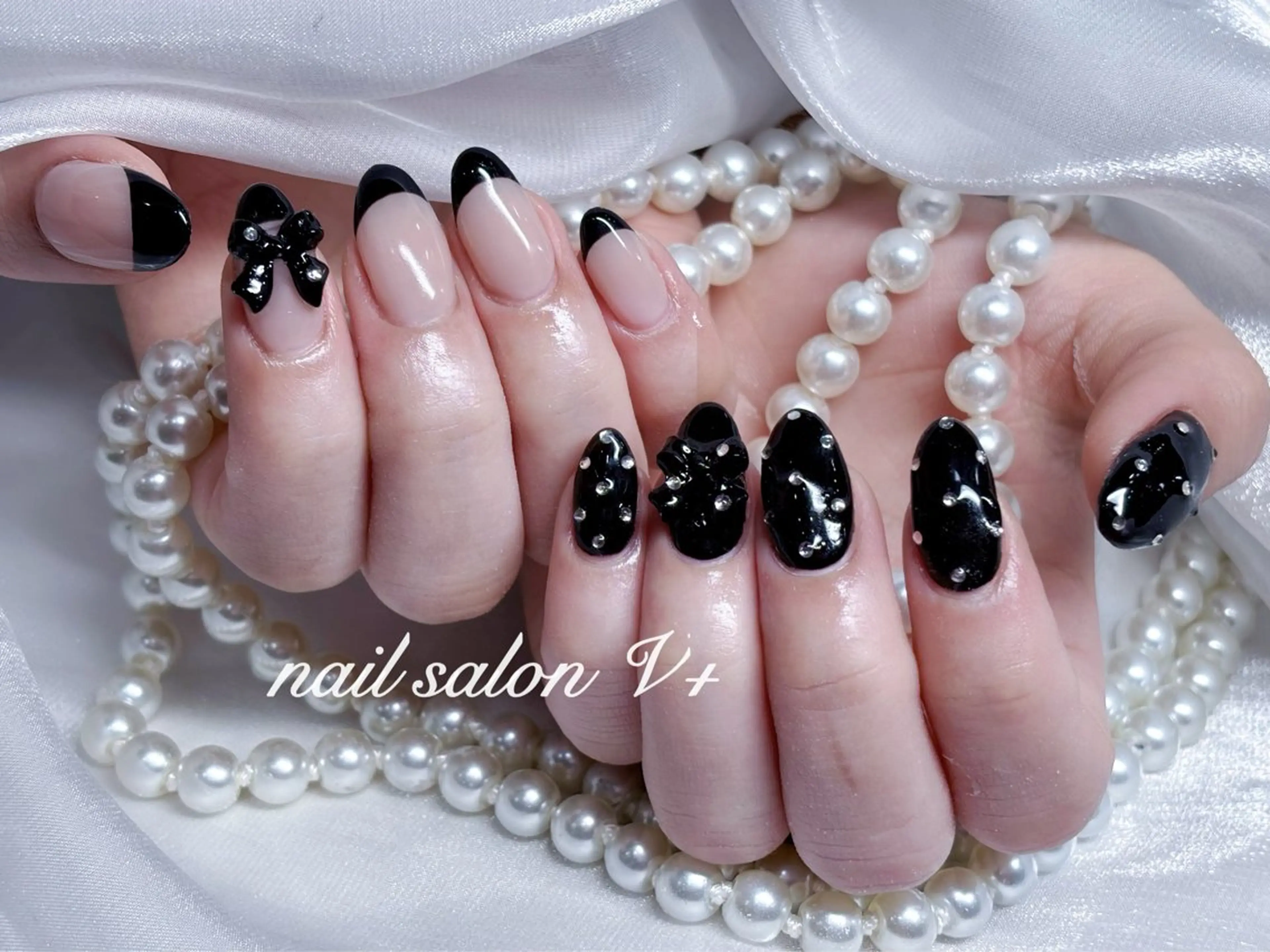 ネイル ハンドネイル Nailsalon Vi+ももか🩷のネイルデザイン