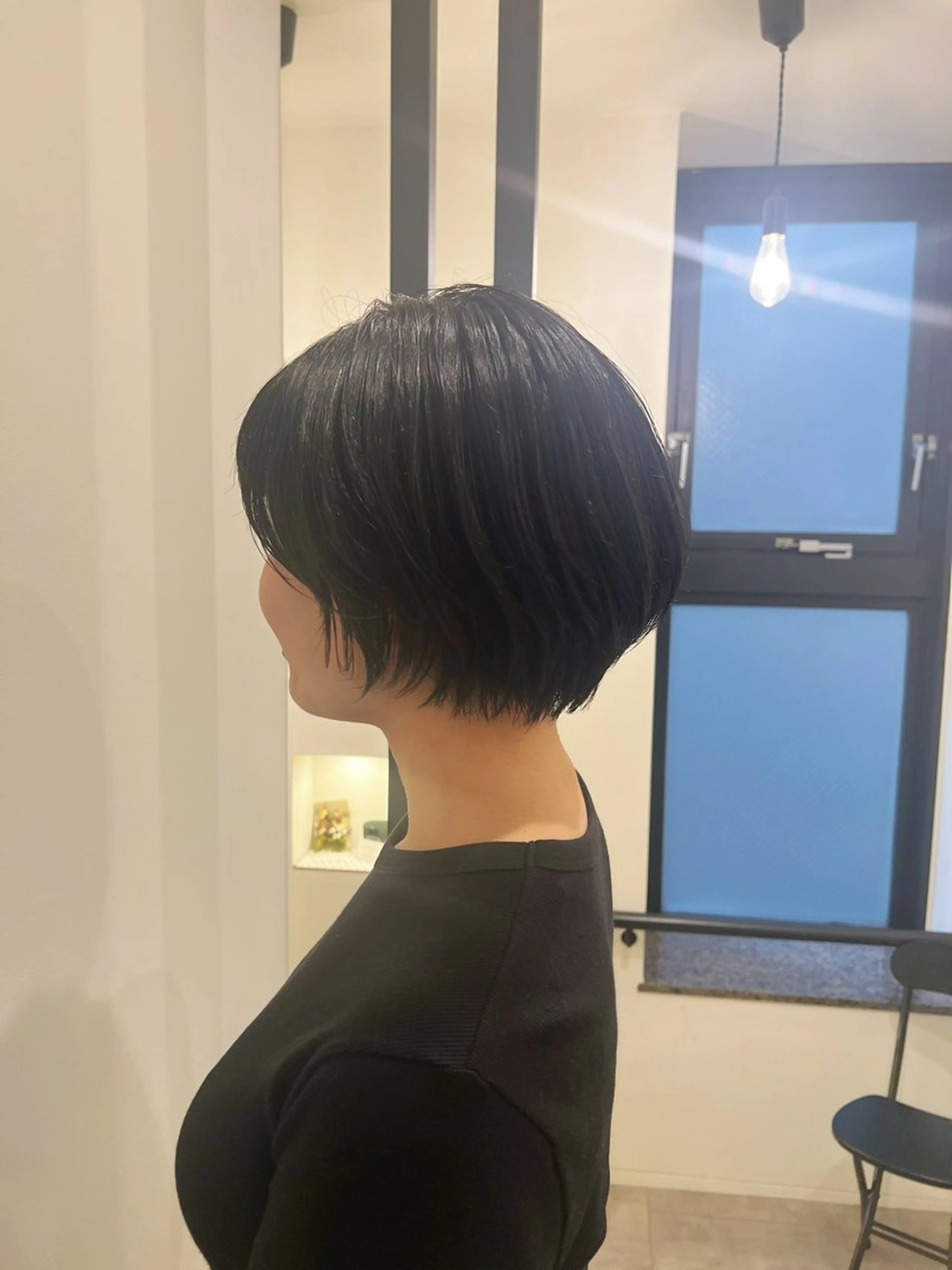 ショート ショートボブ ボブ ショートヘア カット 工藤 梨花のヘアスタイル