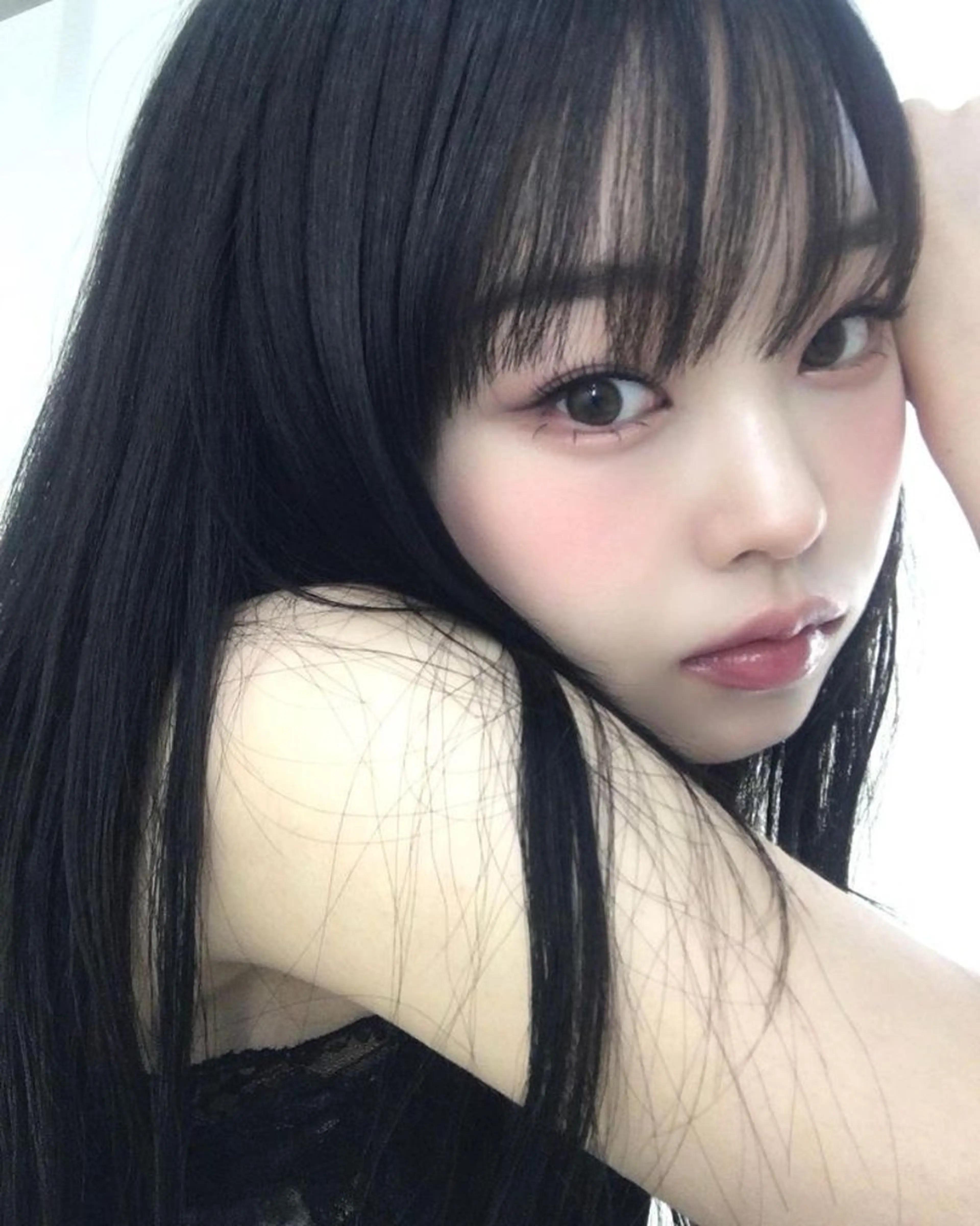 ロング ヘアカラー トリートメント 大人っぽ中韓レディ ヘア🤍MAOのヘアスタイル