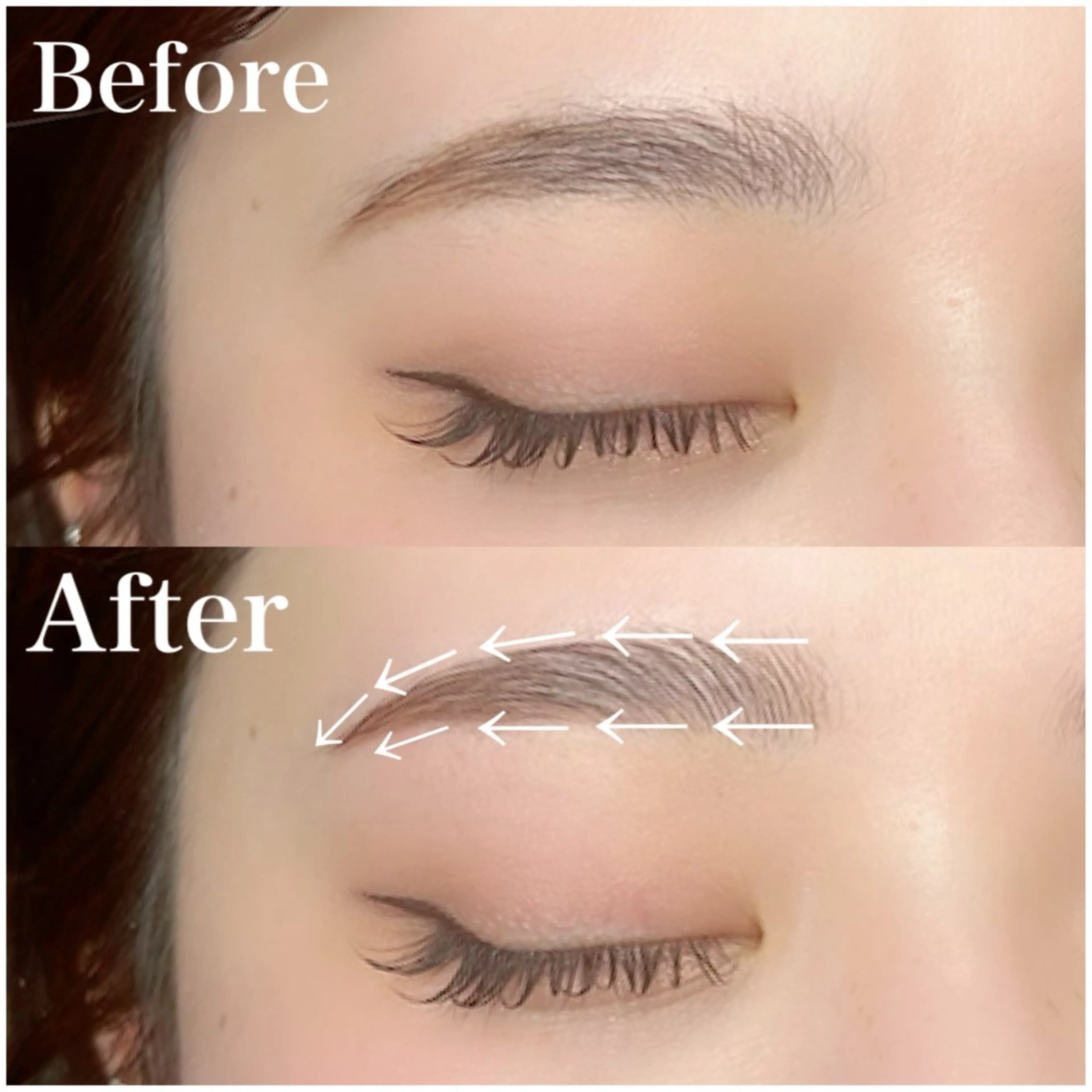 アイブロウ ハリウッドブロウリフト ワックス脱毛 その他(アイブロウ) GREEM Eyelashのマツエク・マツパデザイン