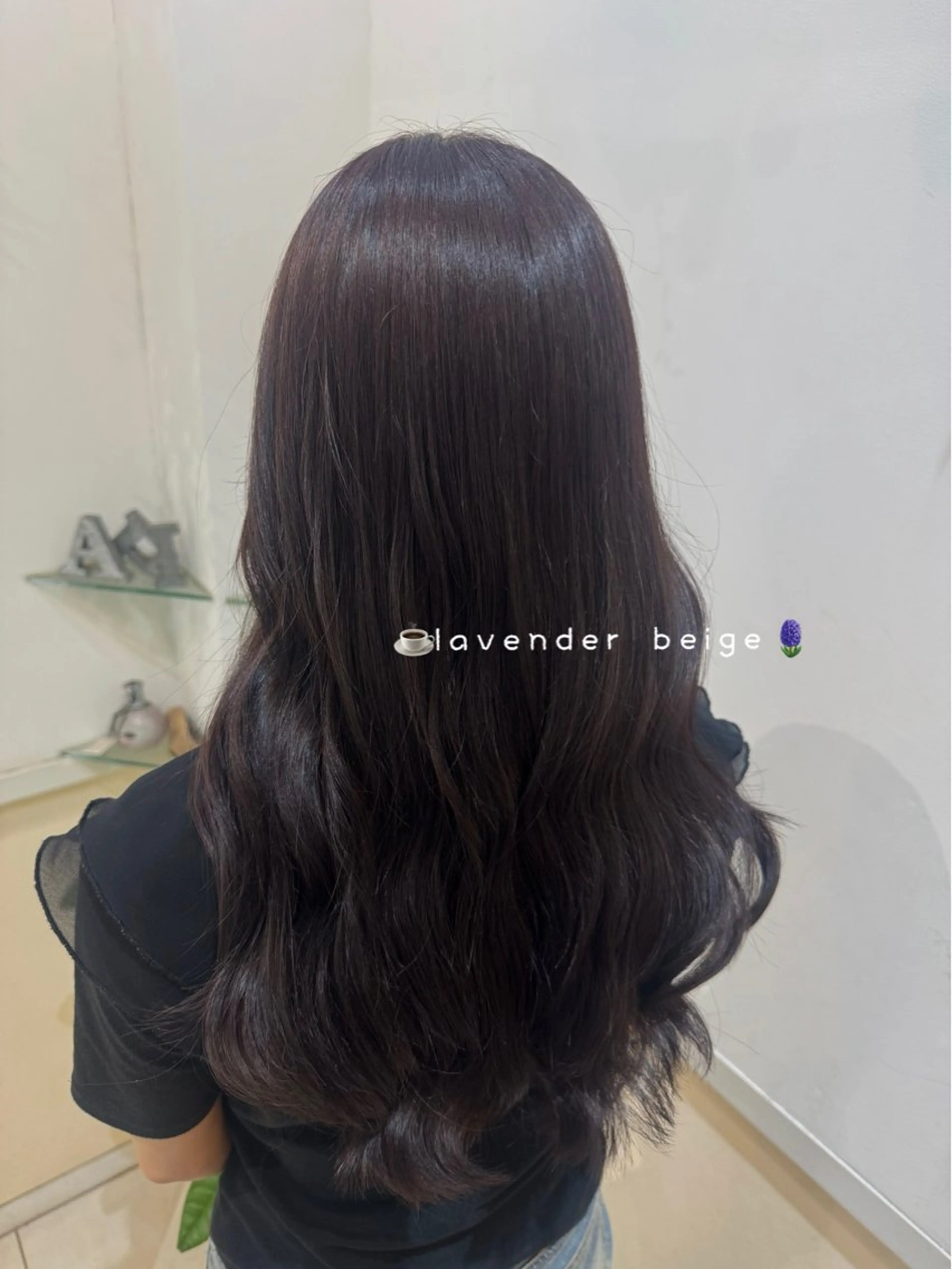 ロング カラー カット ヘアカラー トリートメント 透明感カラー🧁🩰 🫧仲松良菜🎀のヘアスタイル