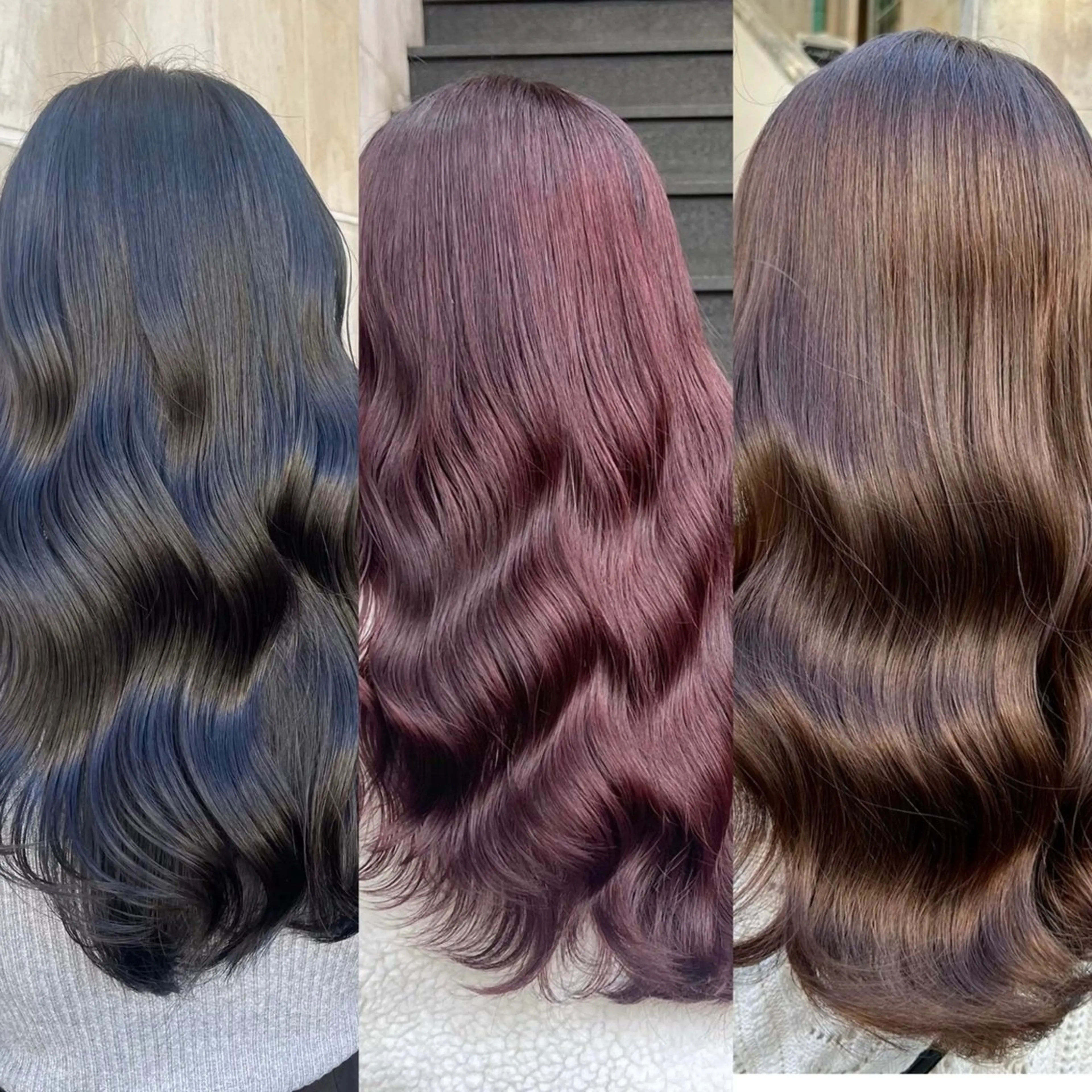 ロング カラー 切りっぱなしボブ ブリーチ ダブルカラー ハイライトカラー ブリーチなしカラー カット ヘアカラー トリートメント ヘッドスパ ヘアセット Wカラー/髪質改善/ 艶カラー🩶Sanaのヘアスタイル