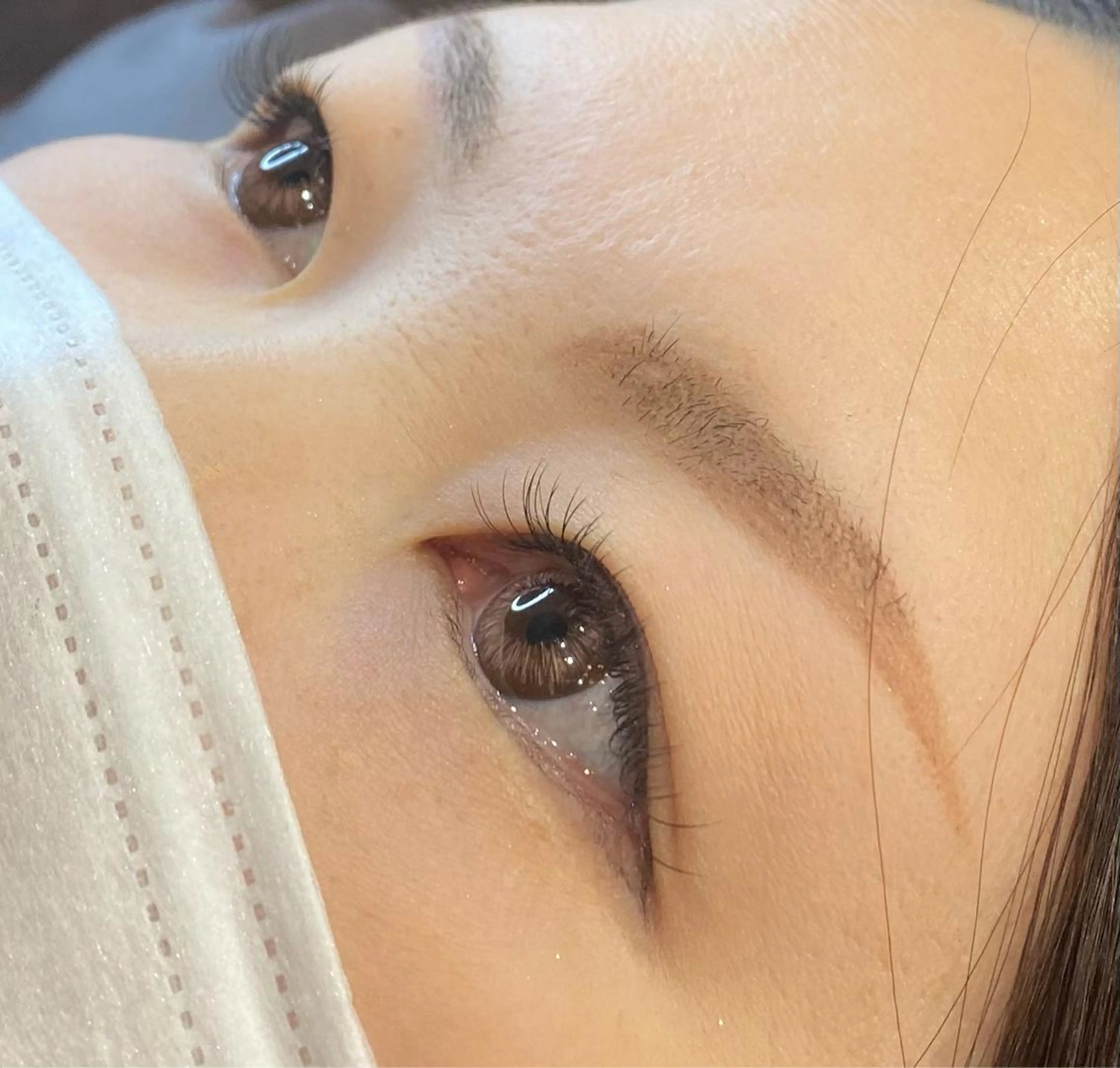 マツエク・マツパ フラットラッシュ Jカール B's緑店 eyelist川上のマツエク・マツパデザイン
