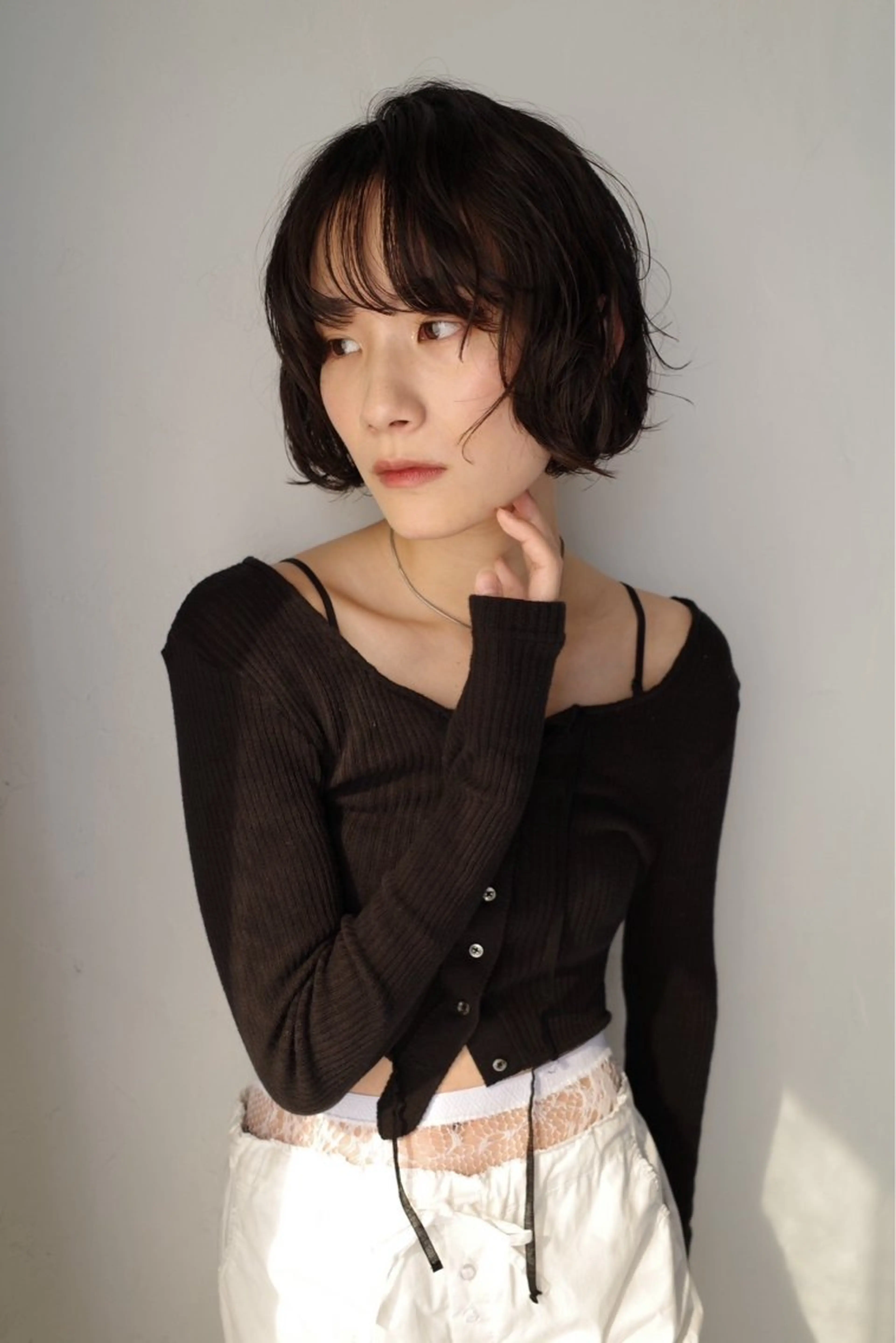 ショート ボブ 名古屋レイヤーカット /なつみのヘアスタイル