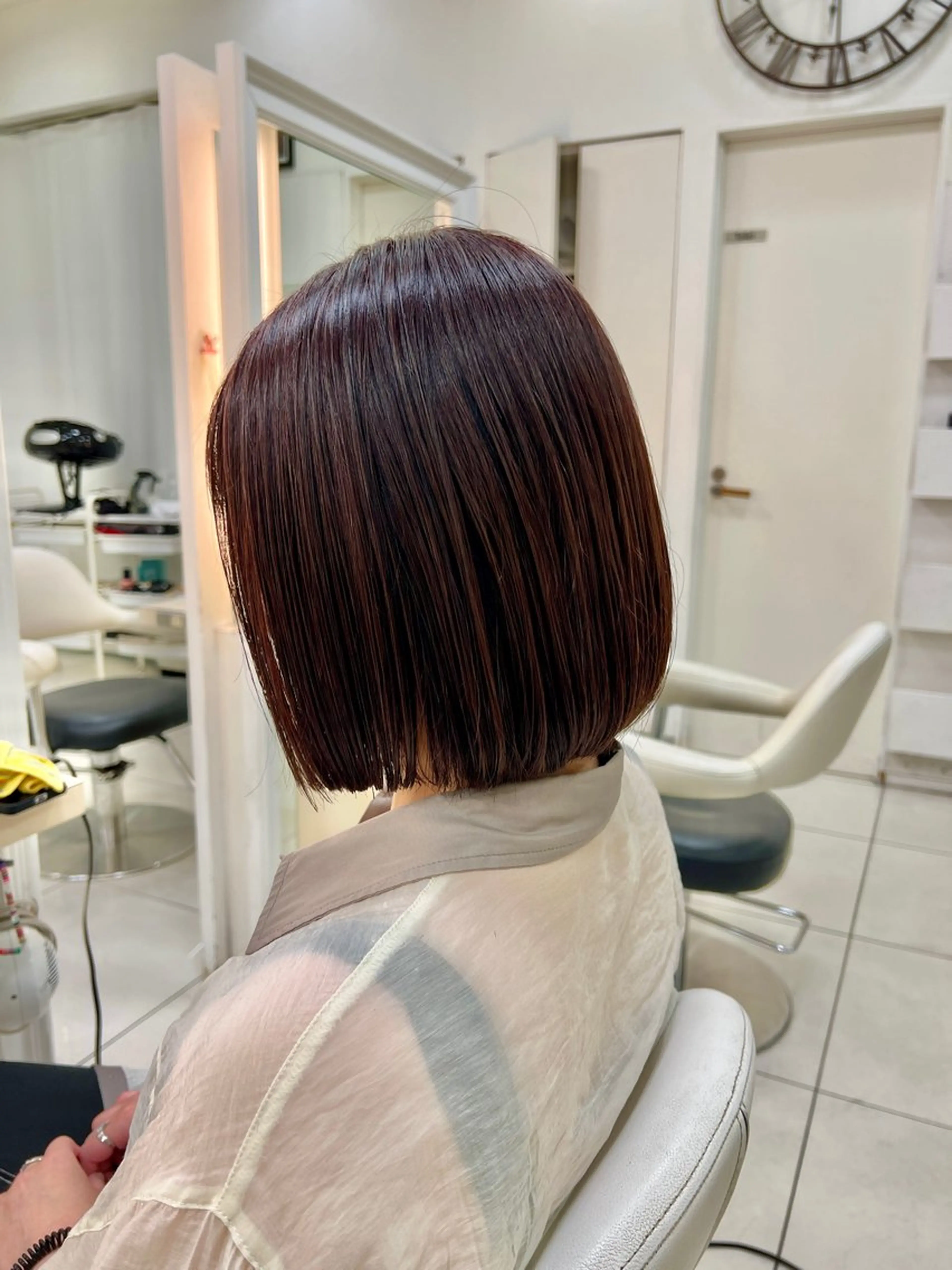 ショート カット ヘアカラー 【似合わせカット】 中島雄飛のヘアスタイル