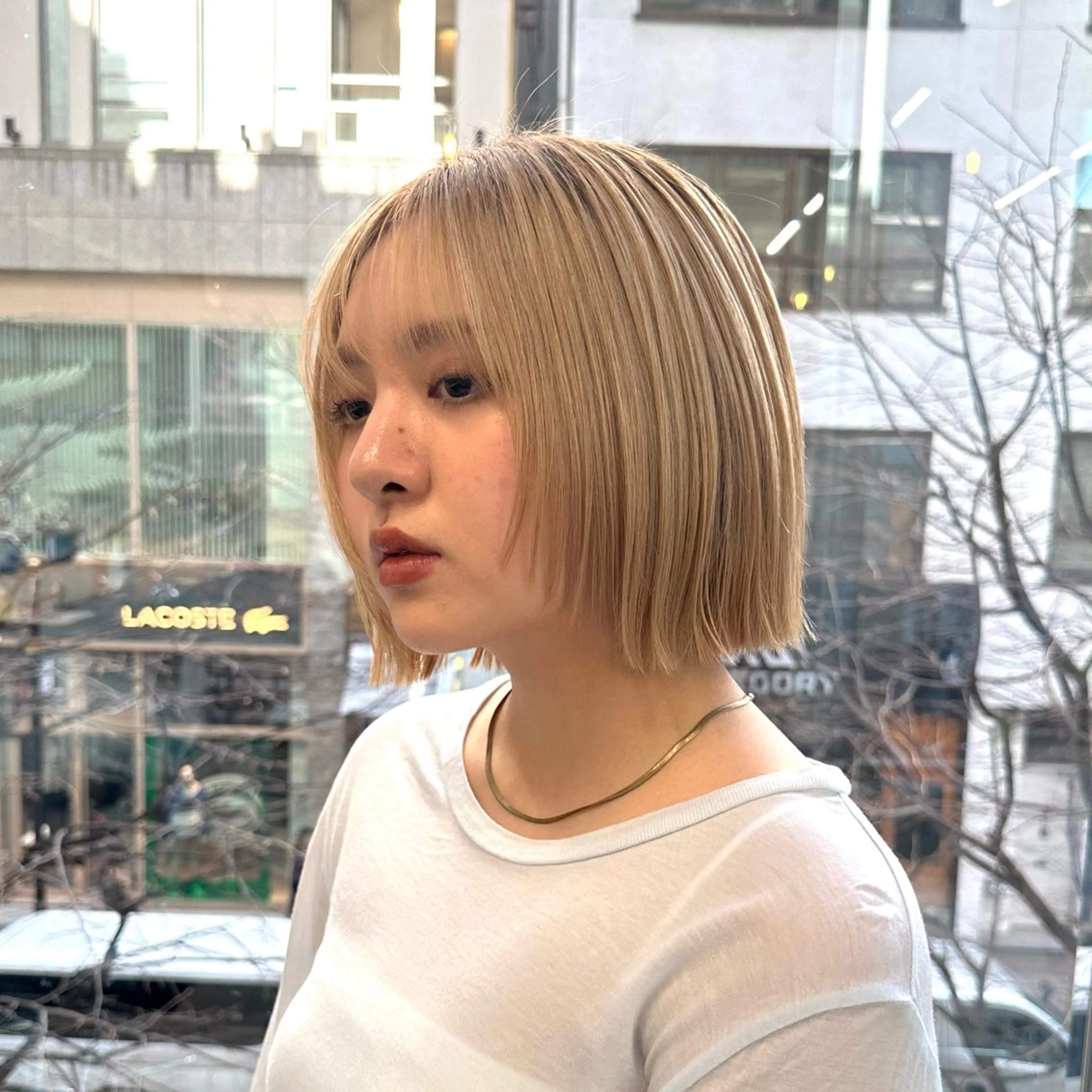 ショート Misora/ボブ/ レイヤー/艶カラーのヘアスタイル