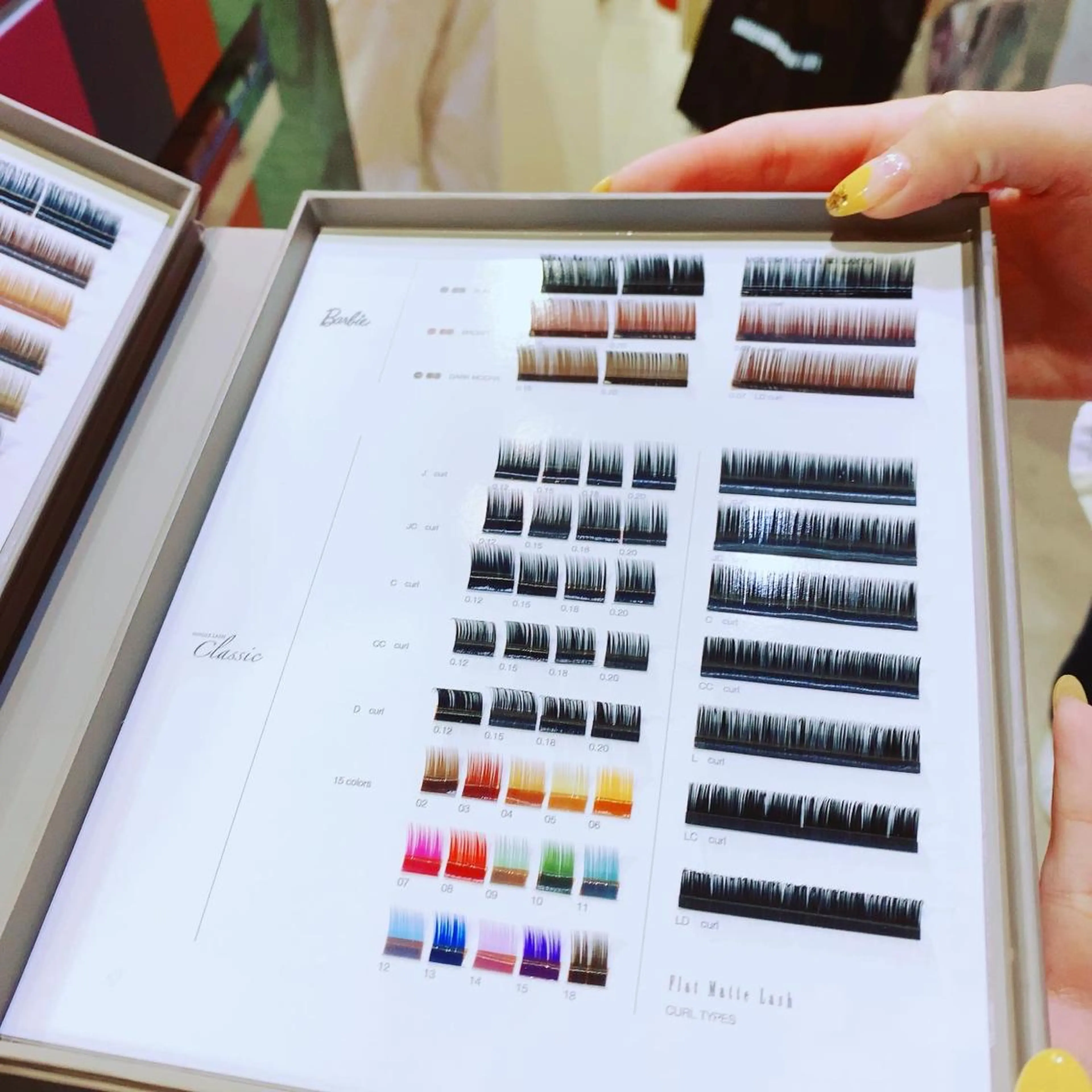 パーマ マツエク・マツパ アイブロウ 眉カラー 神山 ビューティー・アイのマツエク・マツパデザイン