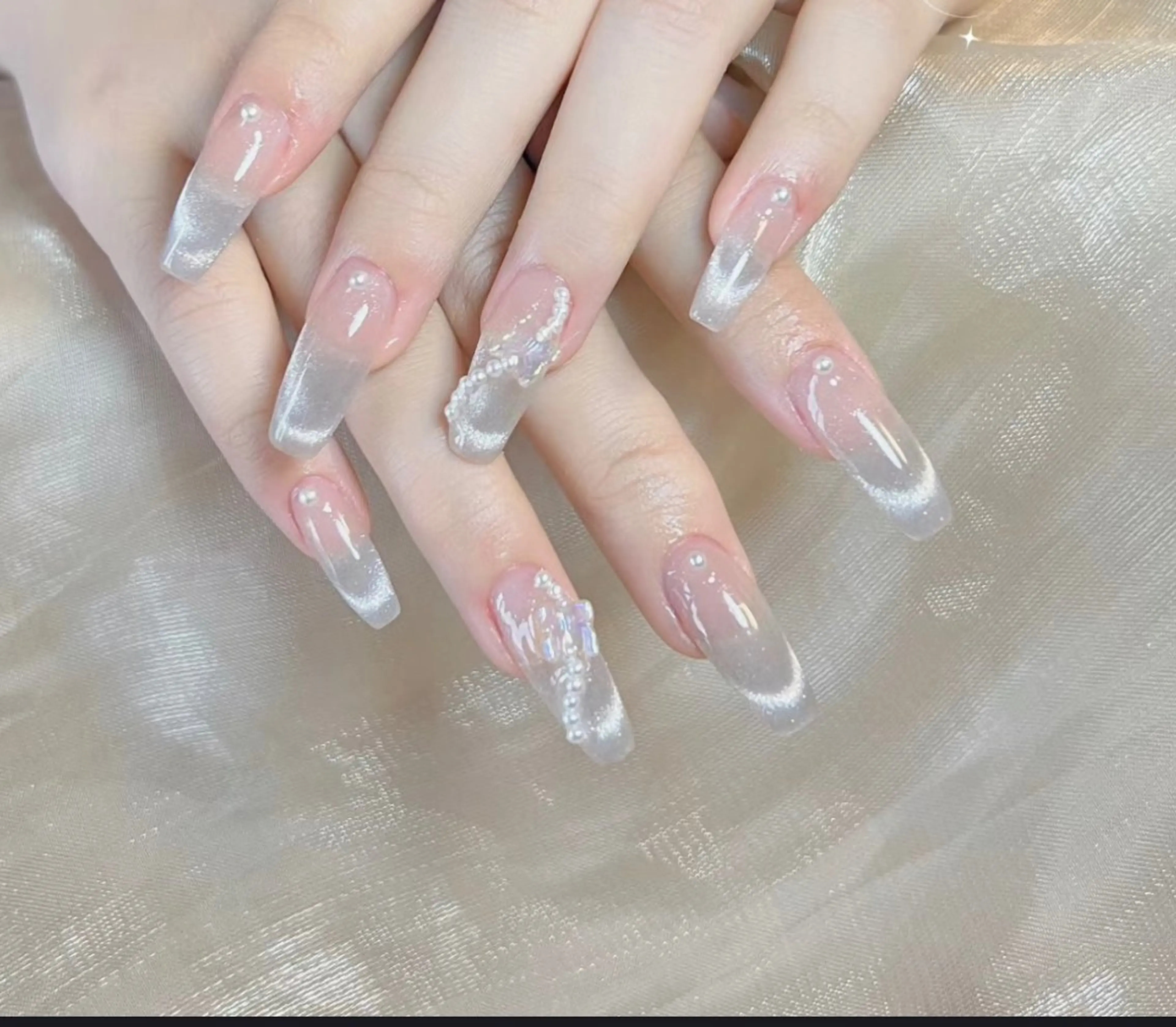 ネイル ハンドネイル ハンドケア 🍑 momo_nailのネイルデザイン