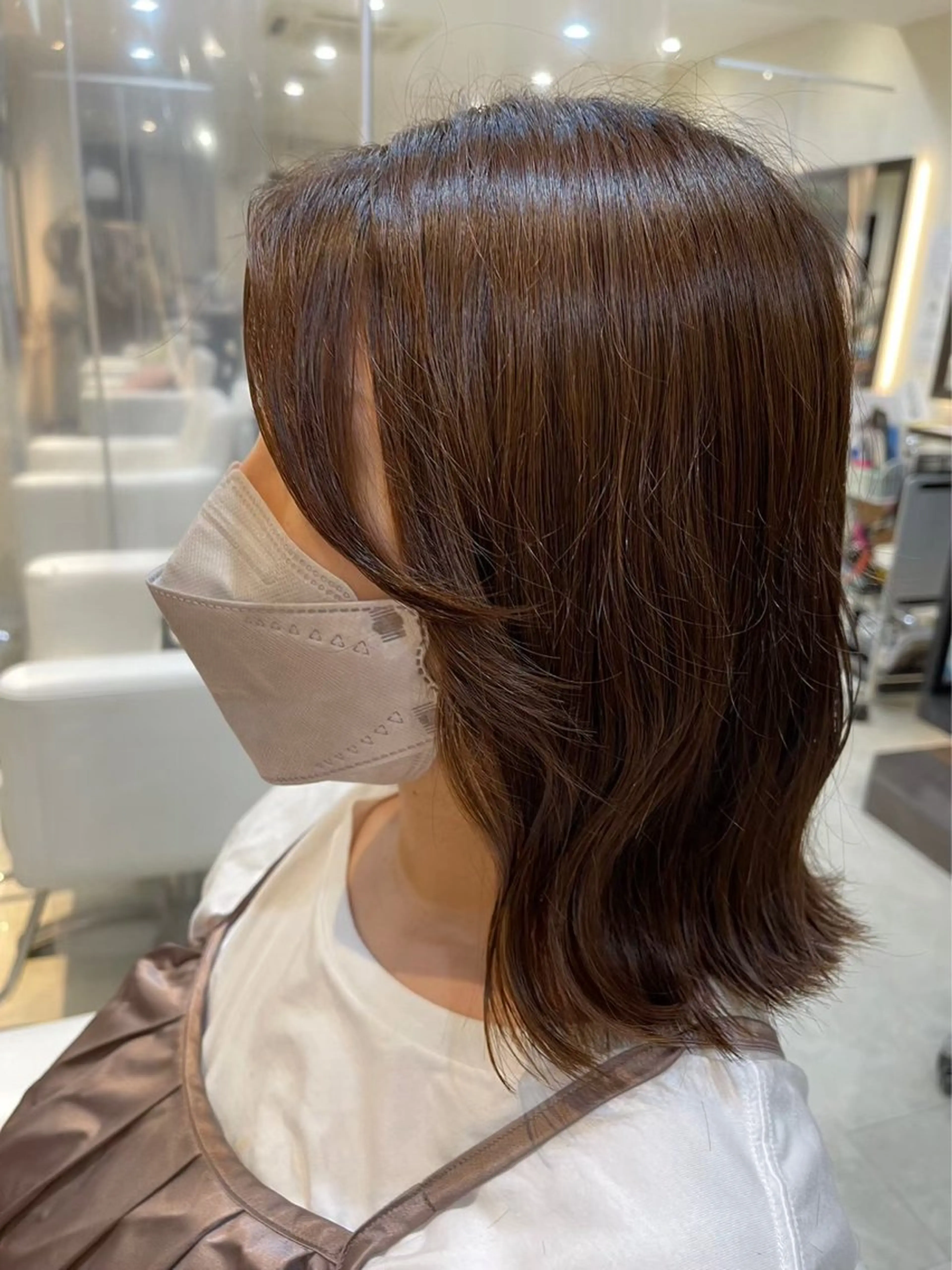 ミディアム FLOAT RITA所属・FLOAT RITA nanakoのヘアスタイル