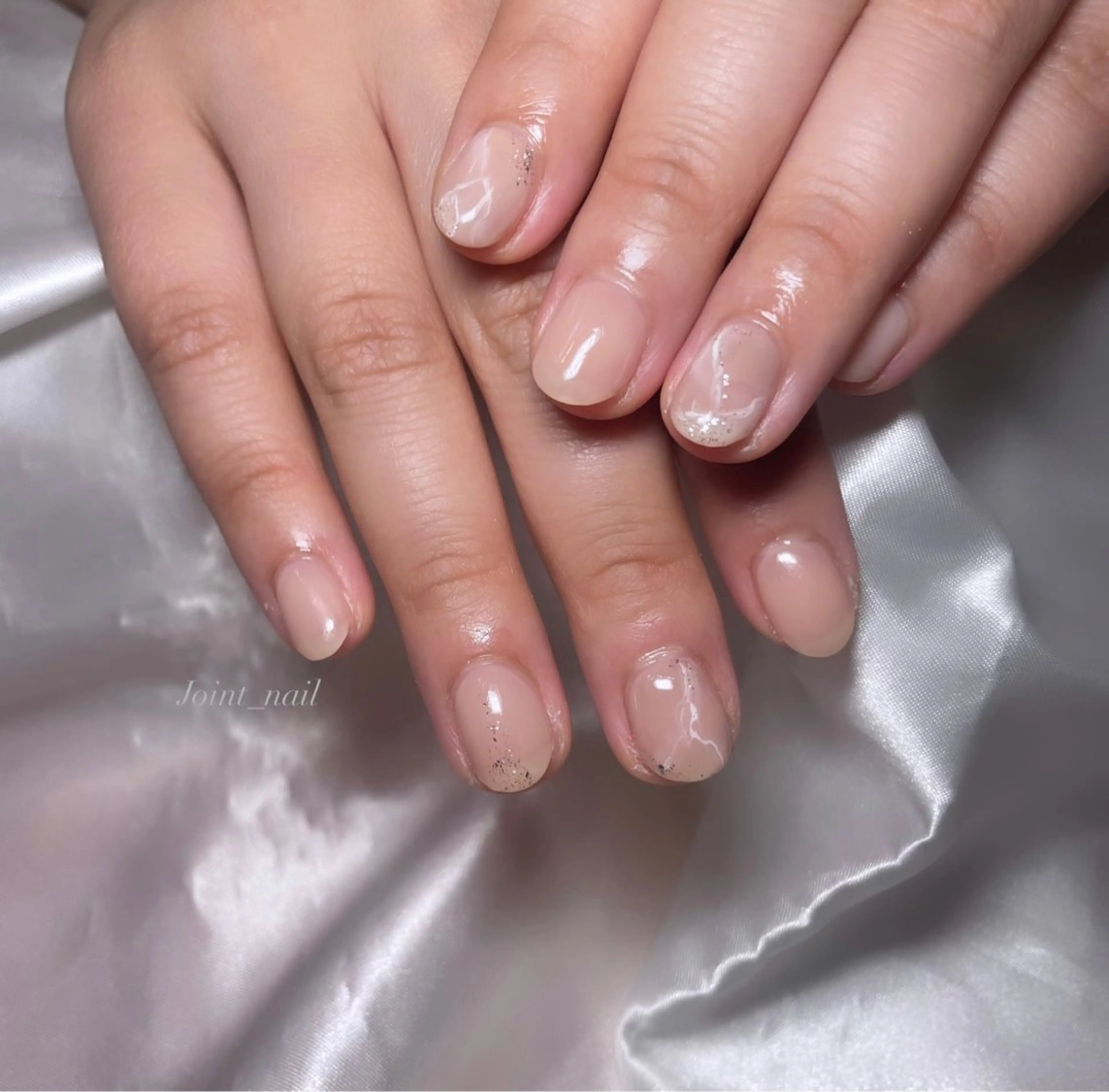 ネイル 大理石ネイル(マーブル) ハンドネイル Joint_ nailのネイルデザイン