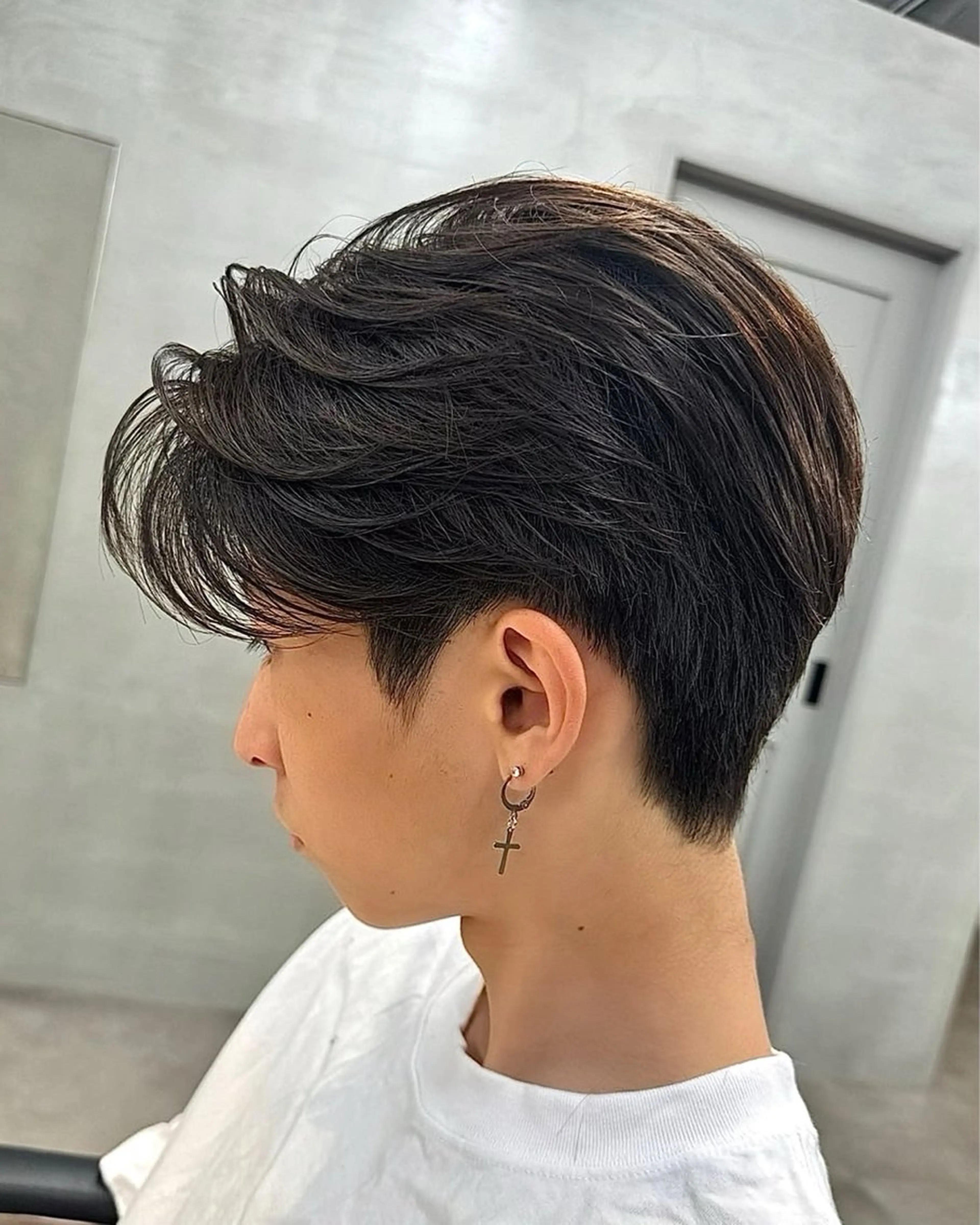 ショート 韓国風ヘア ショートヘア TWIN【トゥイン】所属・👑似合わせレイヤー /メンズパーマ👑のヘアスタイル