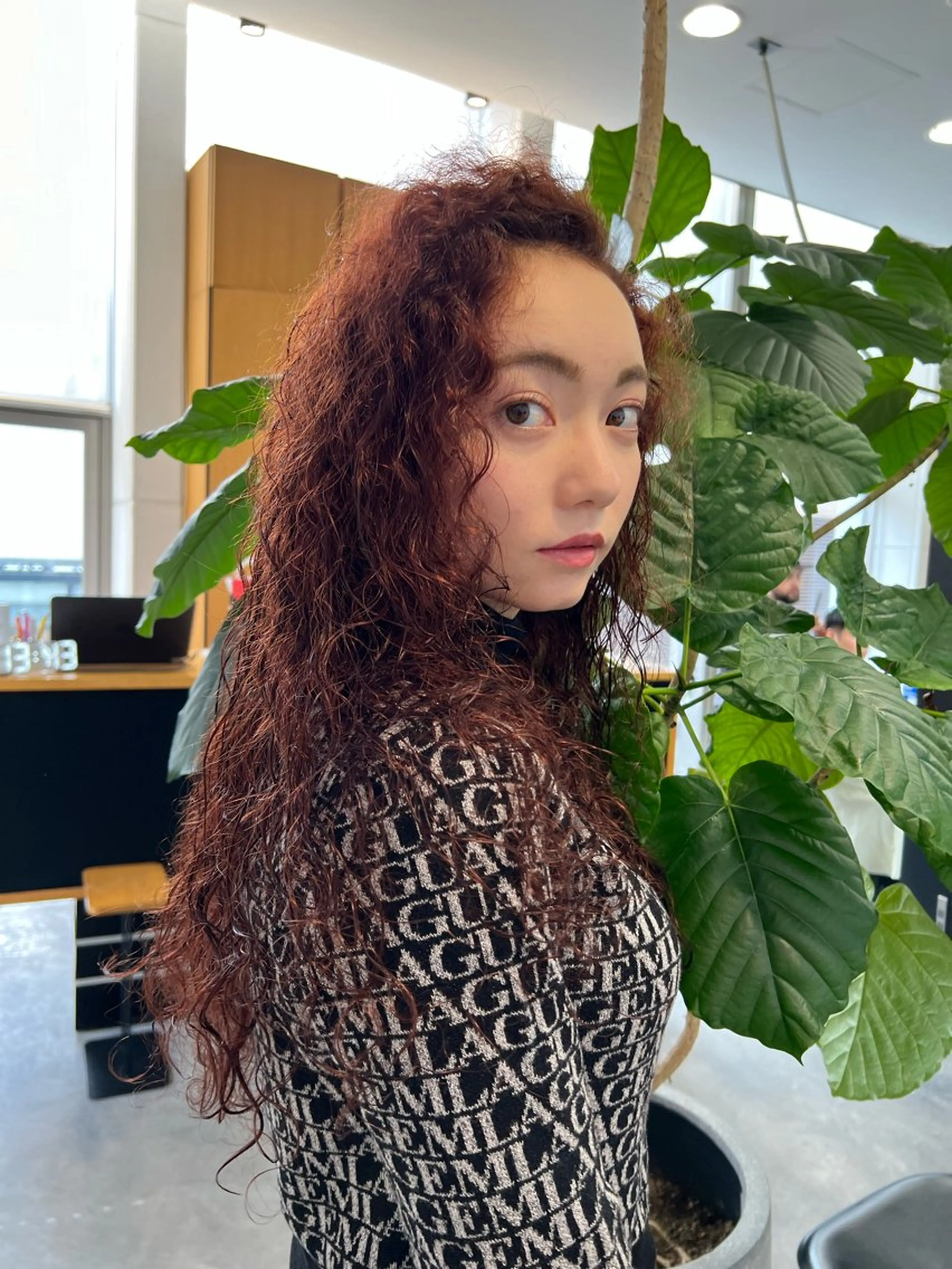 ロング RITZY所属・RITZY ヒヨリのヘアスタイル
