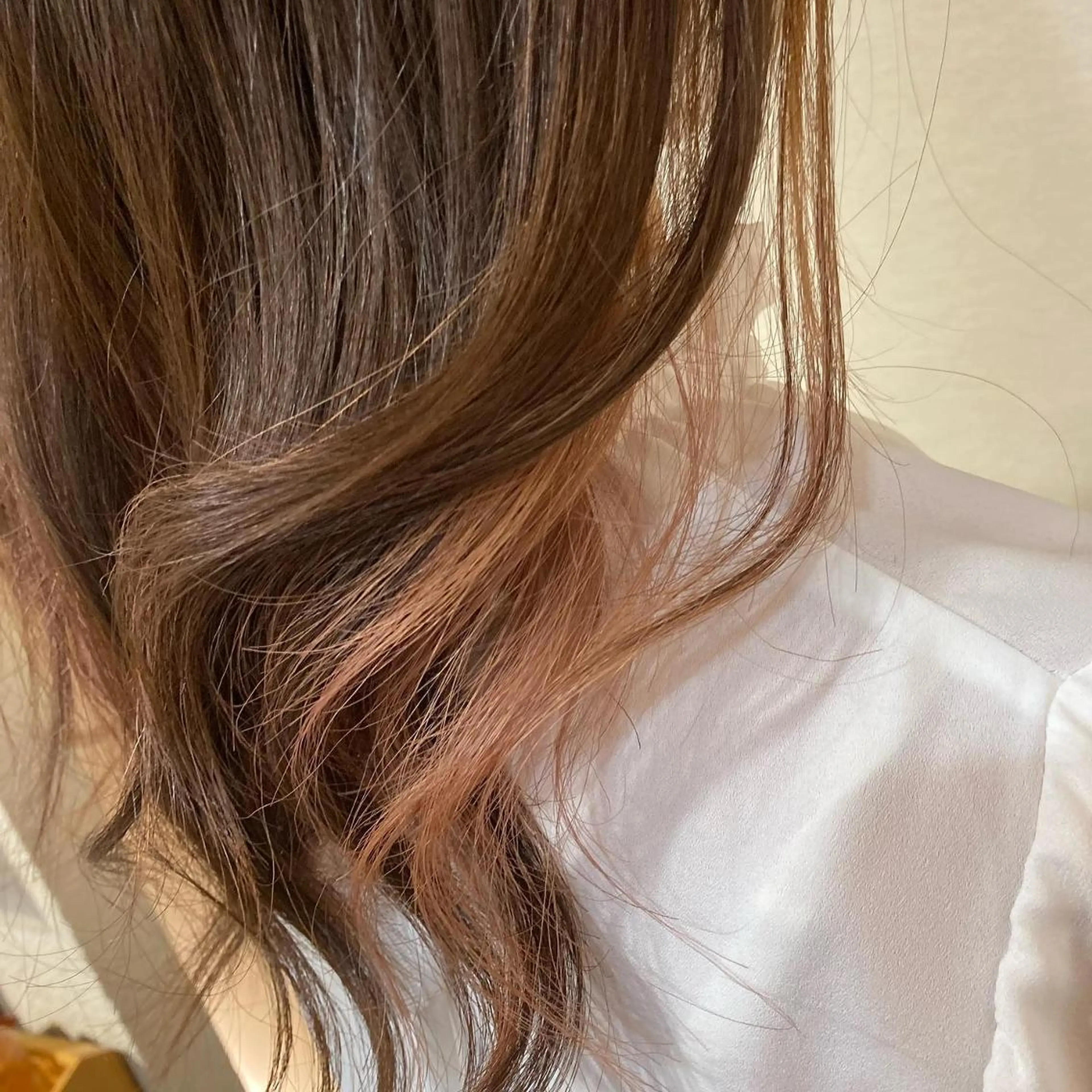 カラー デザインカラー インナーカラー 髪質改善/透明感 カラー/内藤有須加のヘアスタイル