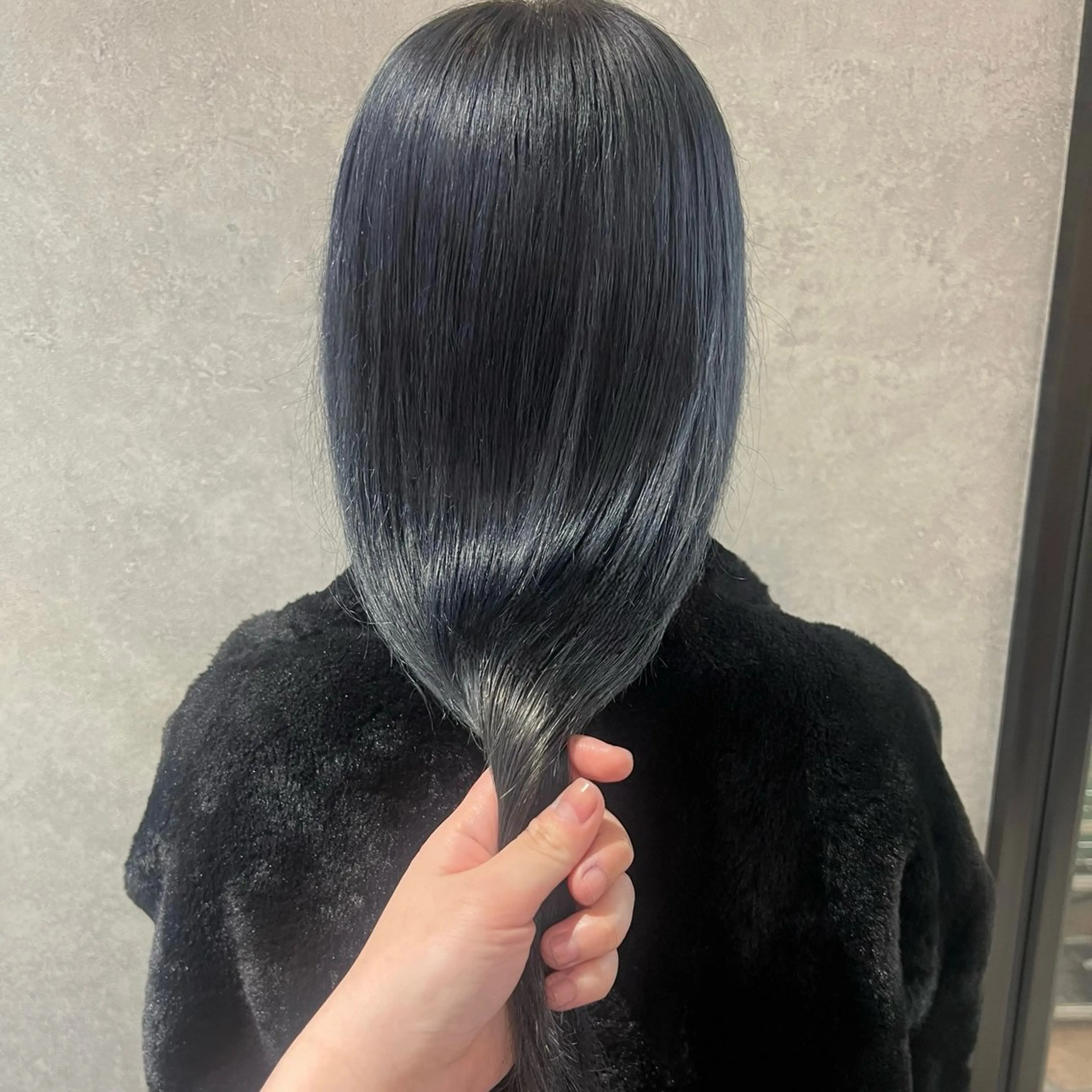 ロング カット ヘアカラー AI TOKYO　S所属・mizuki 【韓国レイヤー】のヘアスタイル