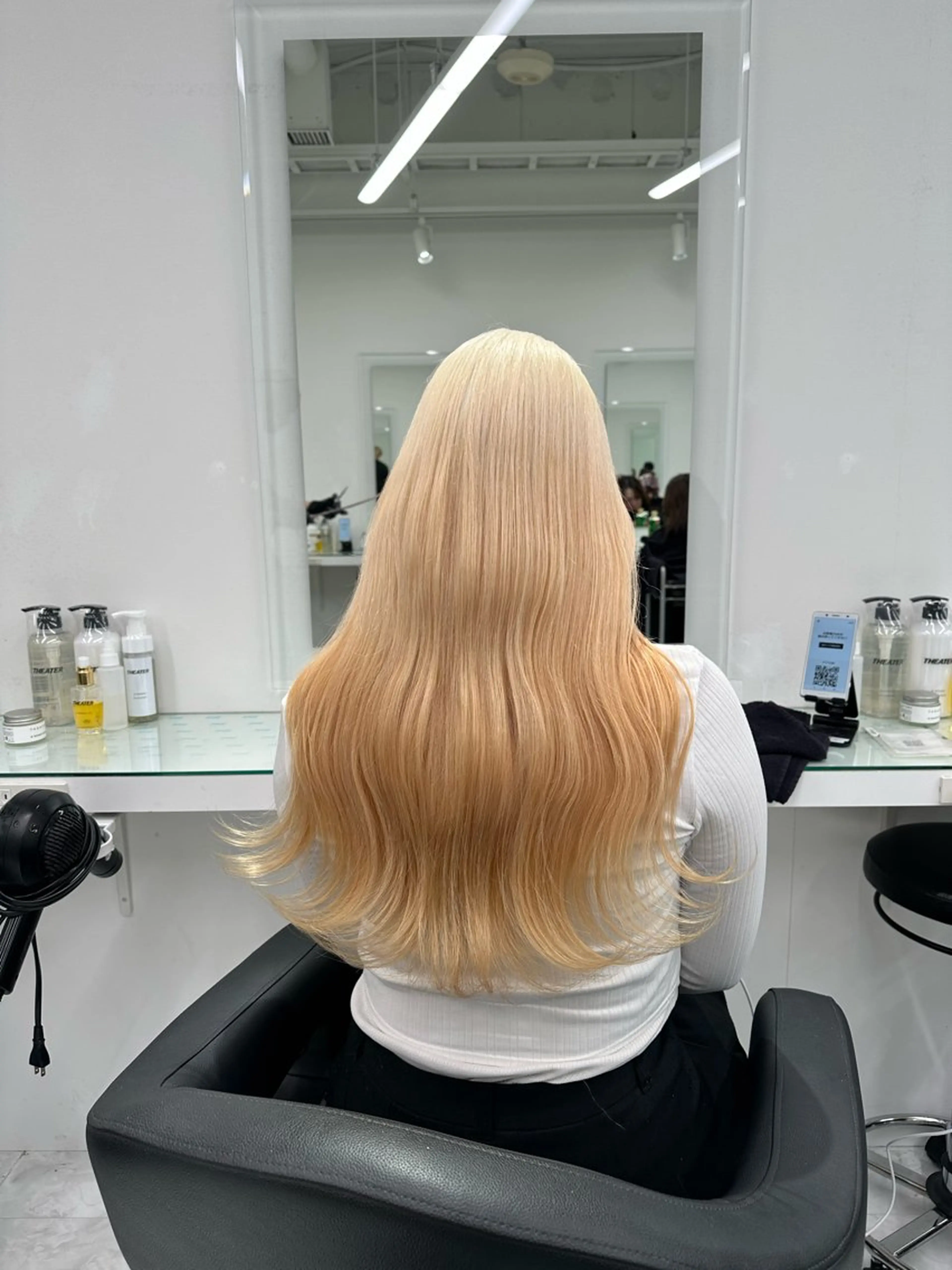 ミディアム カラー カット ヘアカラー トリートメント ヘッドスパ ヘアセット ❄最強かわいいカラー ❄️MINA❄️のヘアスタイル