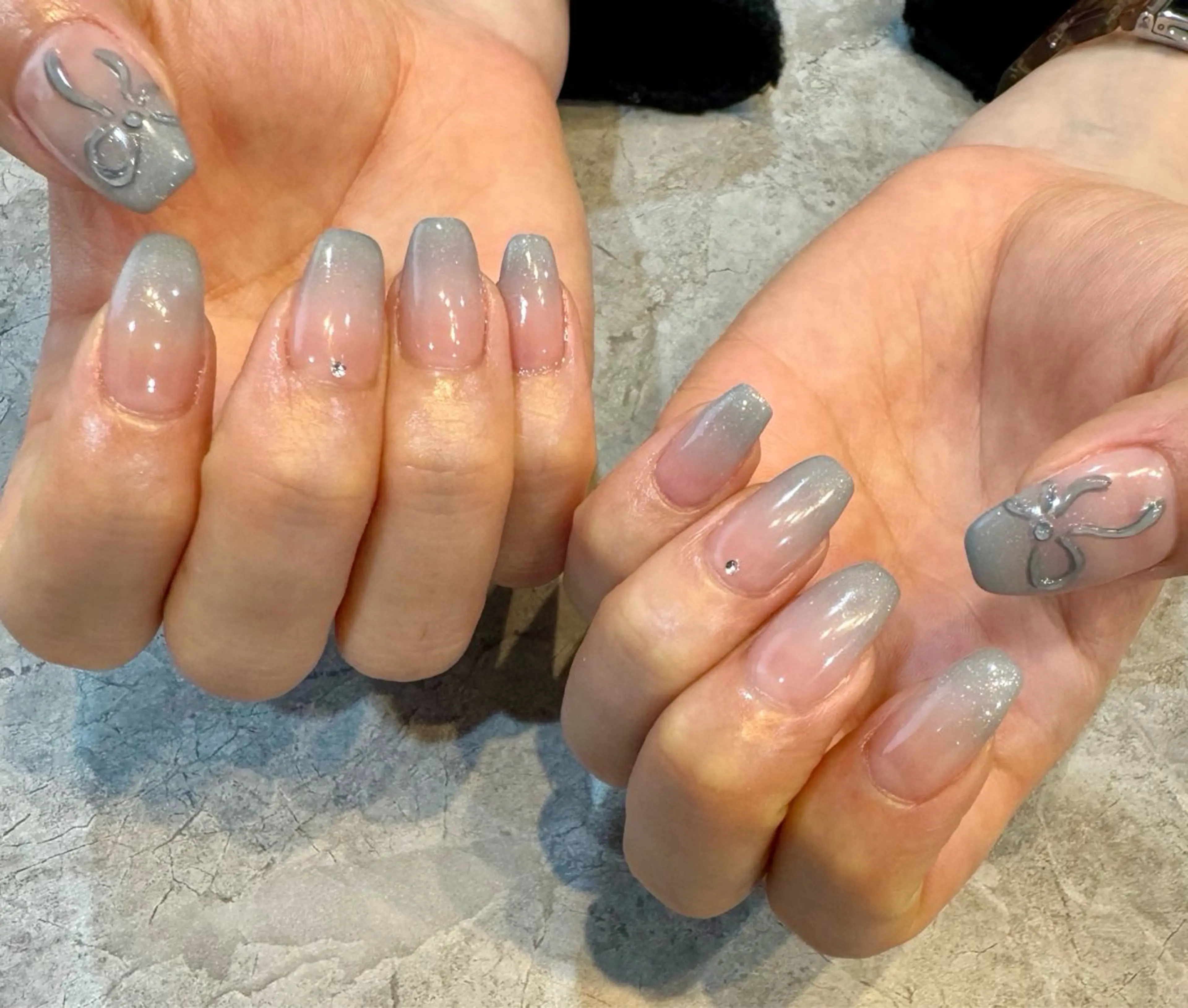 ネイル グラデーション ハンドネイル Blé nailのネイルデザイン