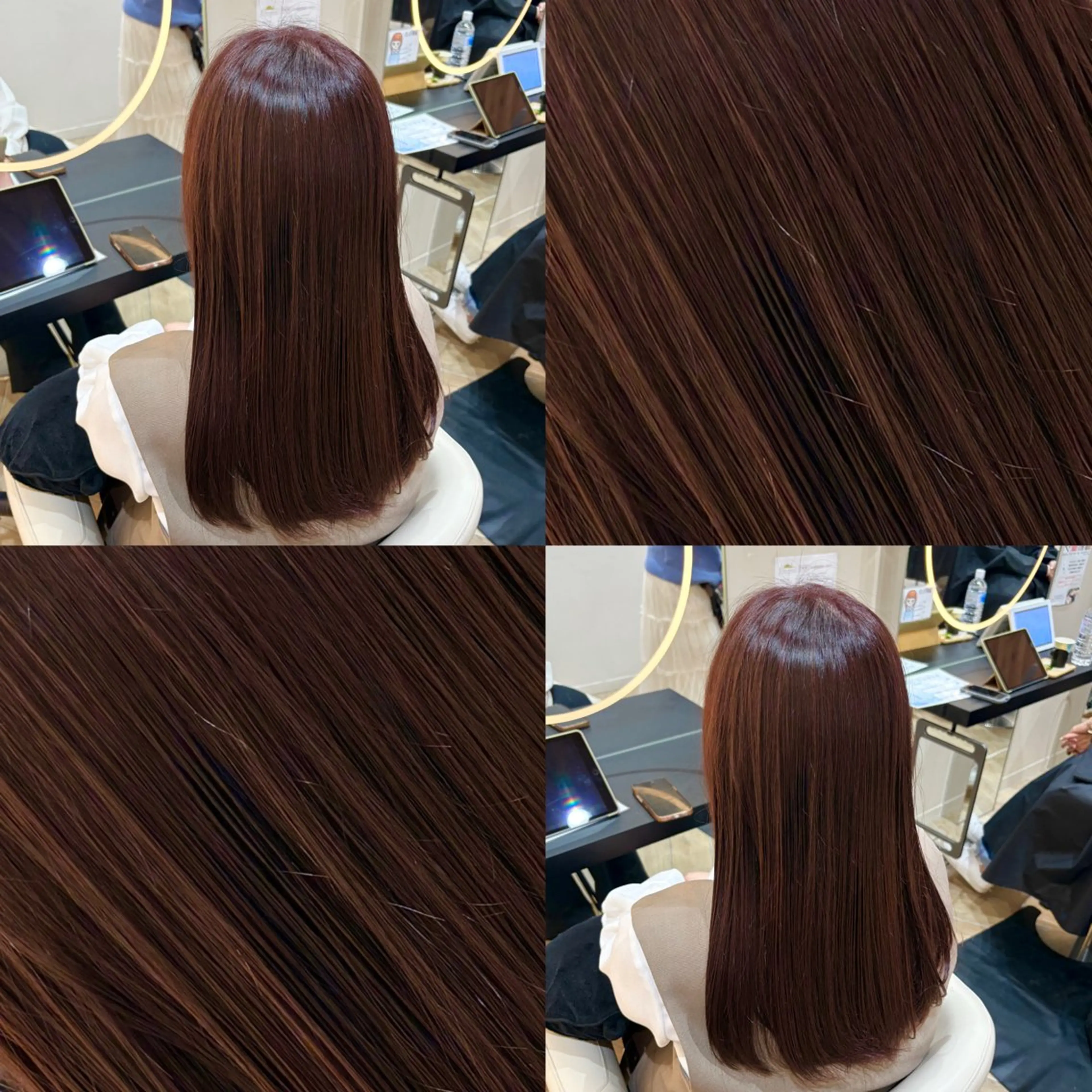 🌸メンテナンスカット+ワンカラー+トリートメント🌸の写真