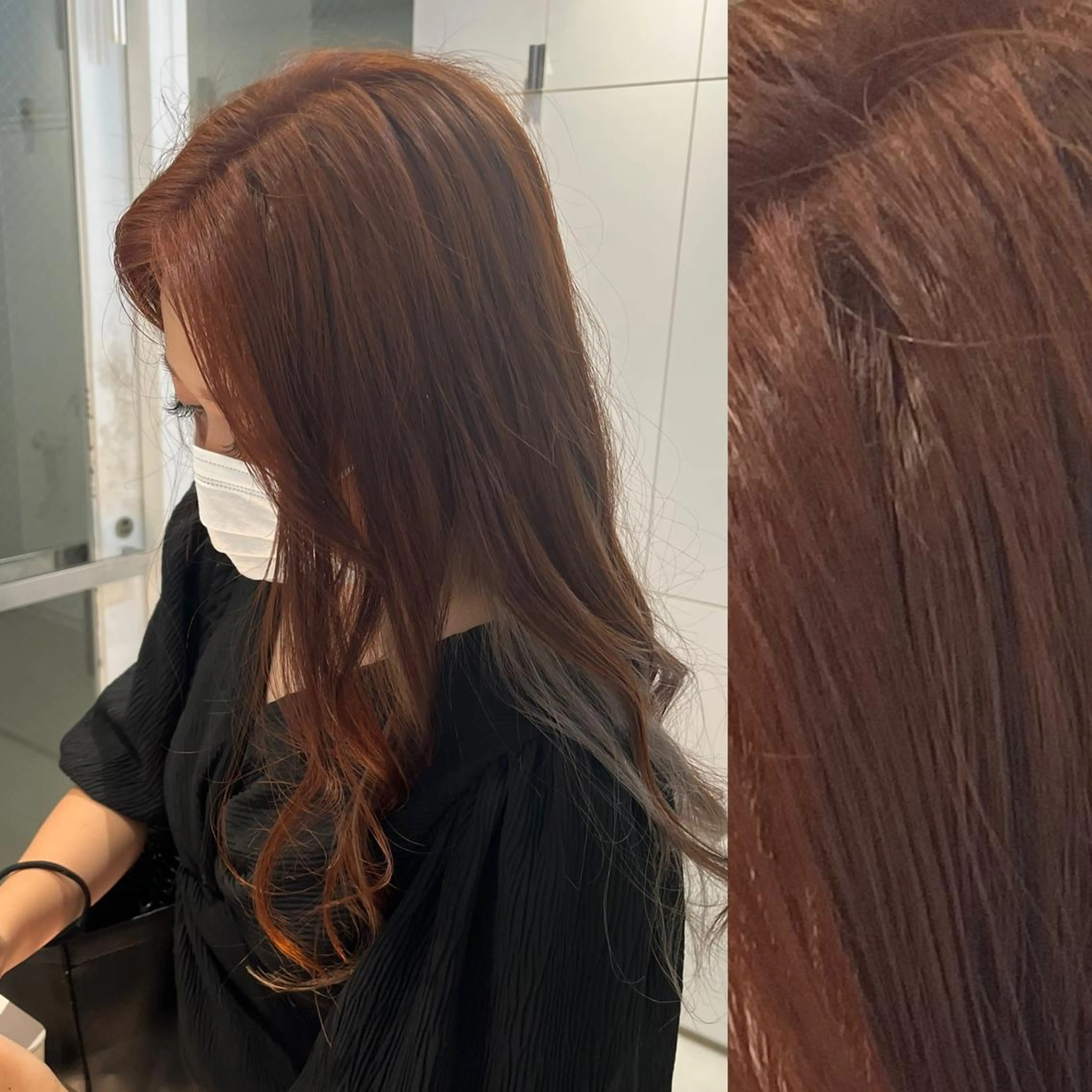 ロング カラー ヘアアレンジ ベージュカラー ブリーチ ブラウンカラー ケアブリーチ カシス stylist ◎RUKI.のヘアスタイル