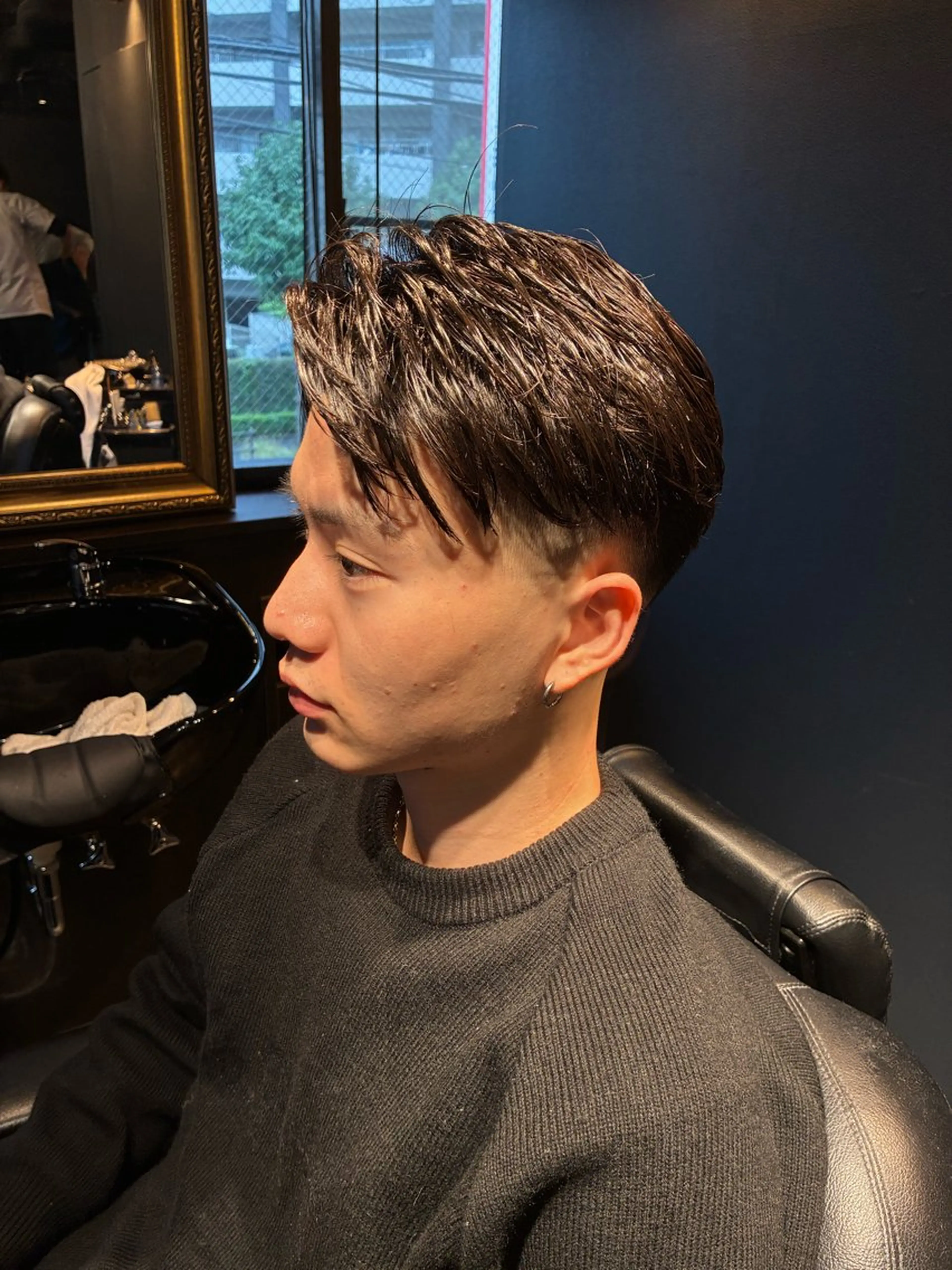 ショート メンズ フェードカット カット KINGSMAN TOKYO    BARBERSHOP 2nd所属・メンズカット専門/ 加藤　拓のヘアスタイル