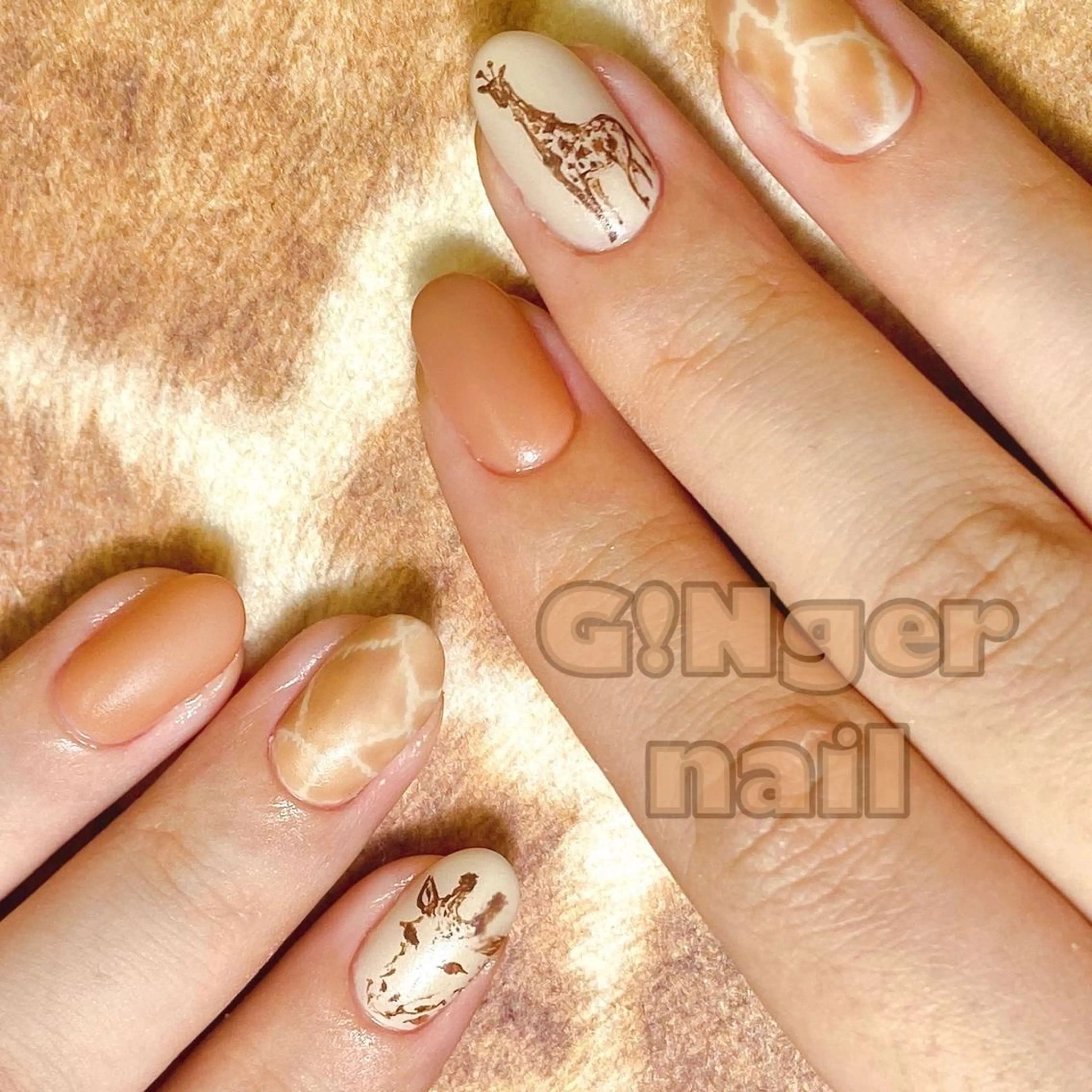 ネイル アートネイル ハンドネイル ハンドケア GINGER NAIL所属・代々木 GINGERNAILのネイルデザイン