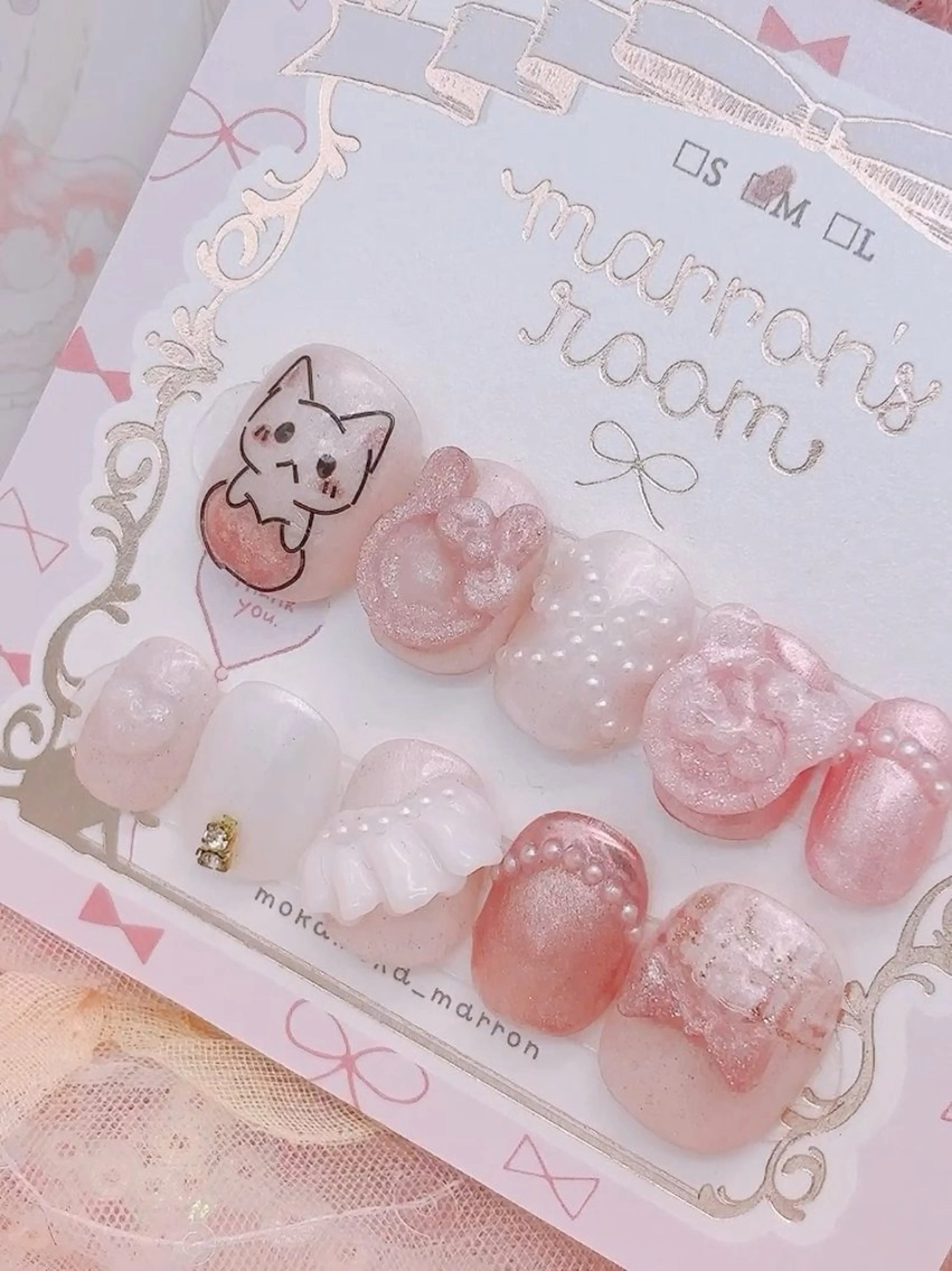 ネイル marron's roomのネイルデザイン