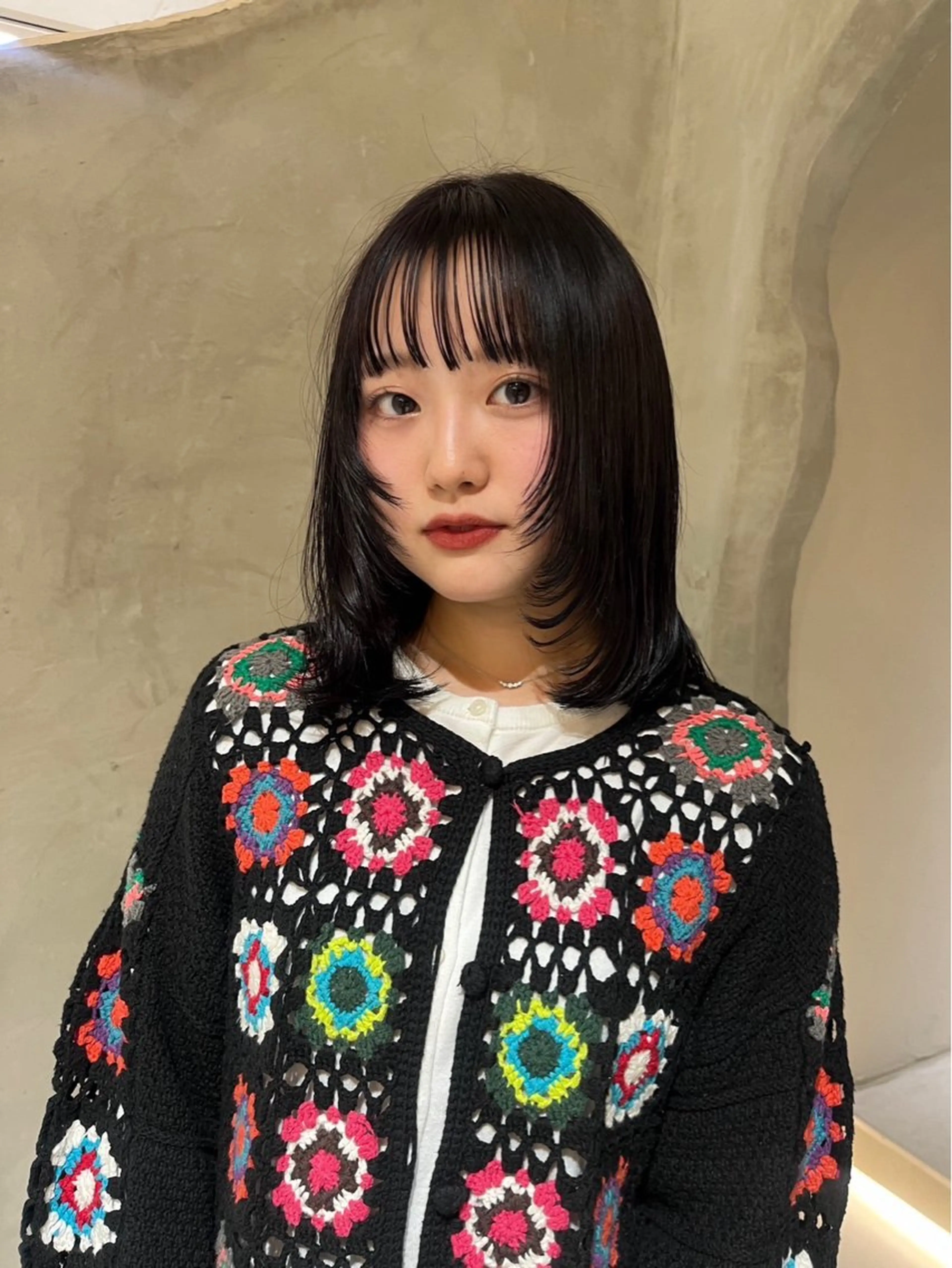 セミロング レイヤーカット トリートメント nico TOKYO 横浜所属・横浜/レイヤー/ カネコのヘアスタイル