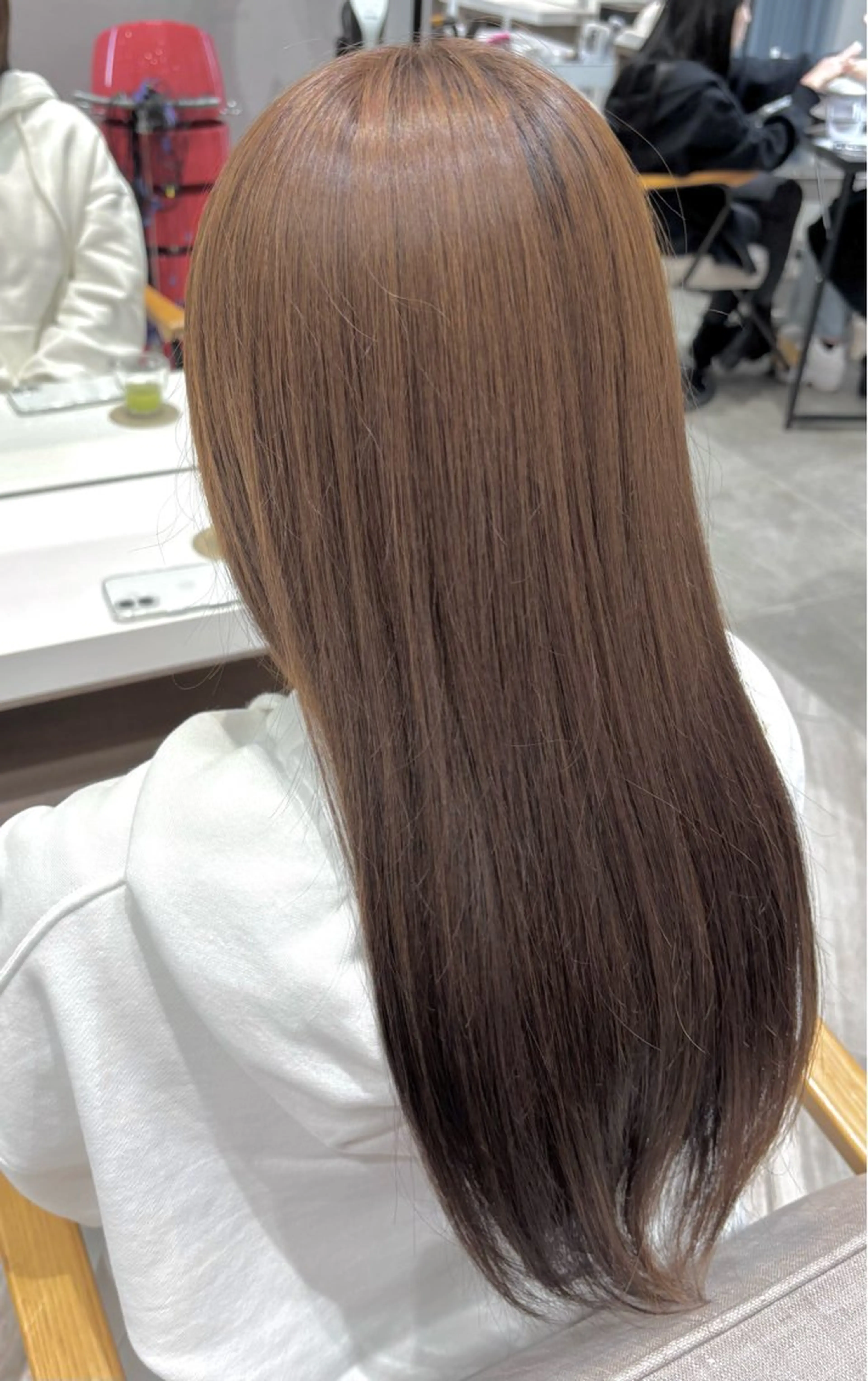 ロング カラー ベージュカラー ブリーチ ブリーチなしカラー 𝘙𝘠𝘖🤎 熊谷/籠原/深谷のヘアスタイル