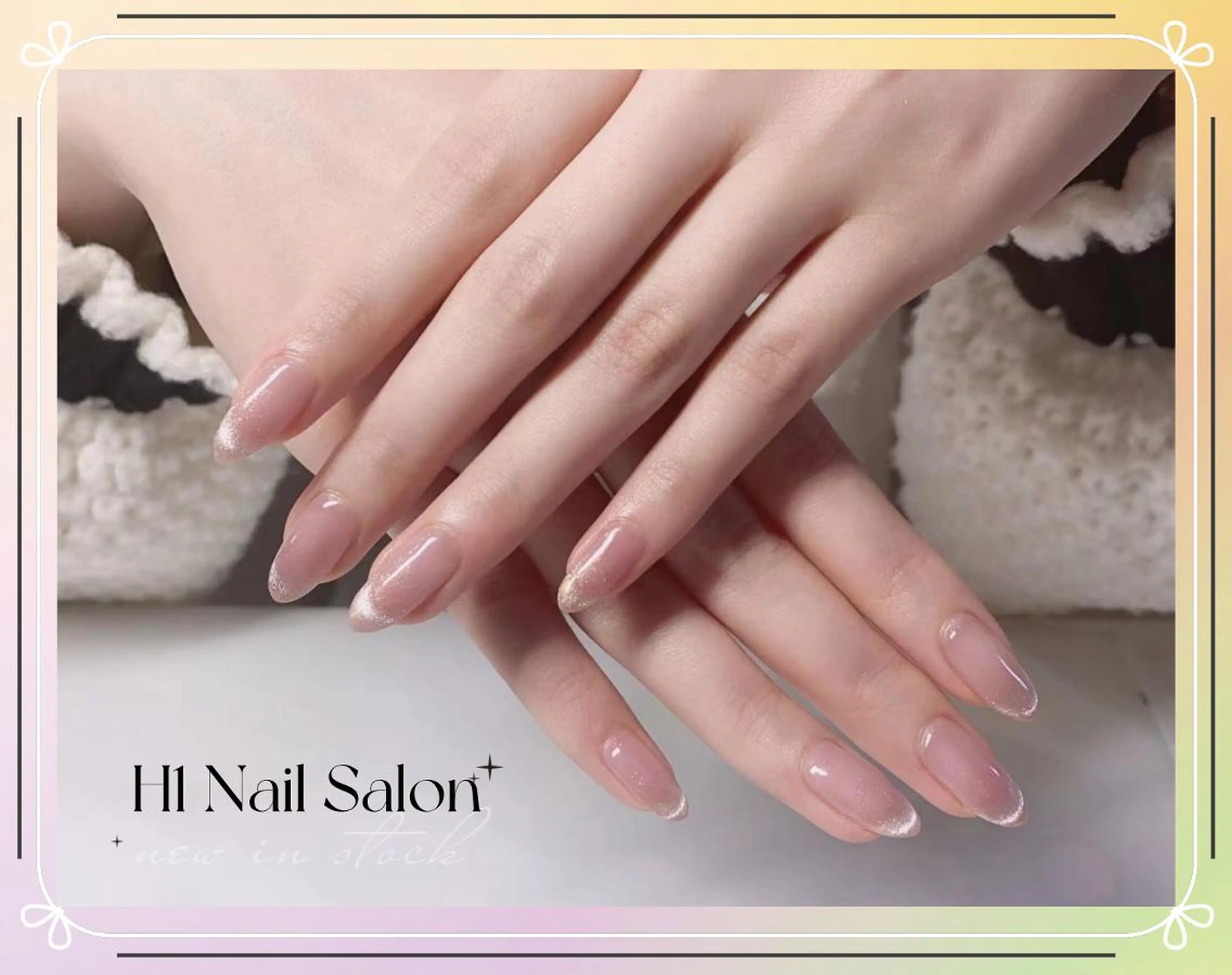 ミディアム H1 ネイル サロンのネイルデザイン
