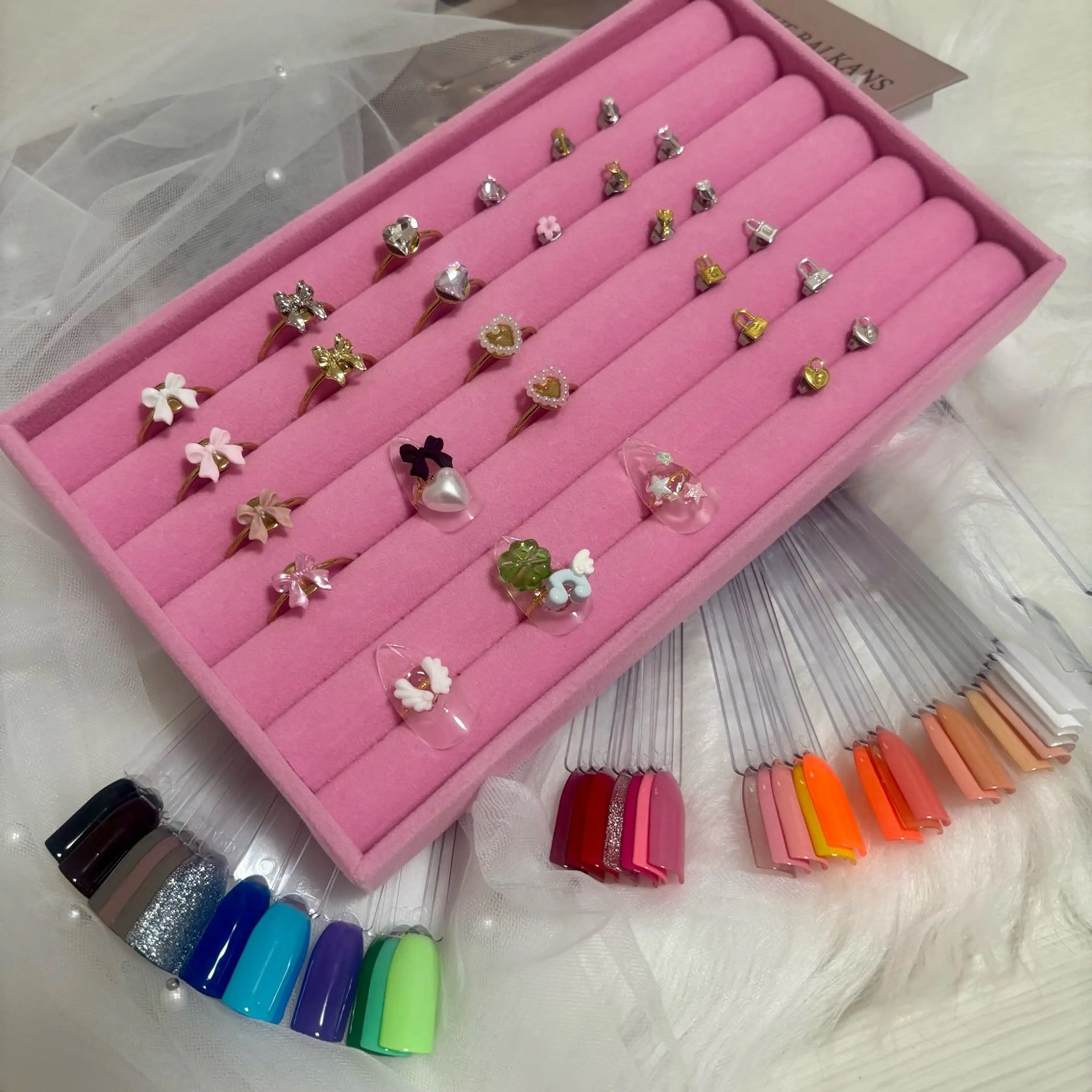 アート+パーツ付け放題🍀オフ有オフ無しどちらでも🉑の写真