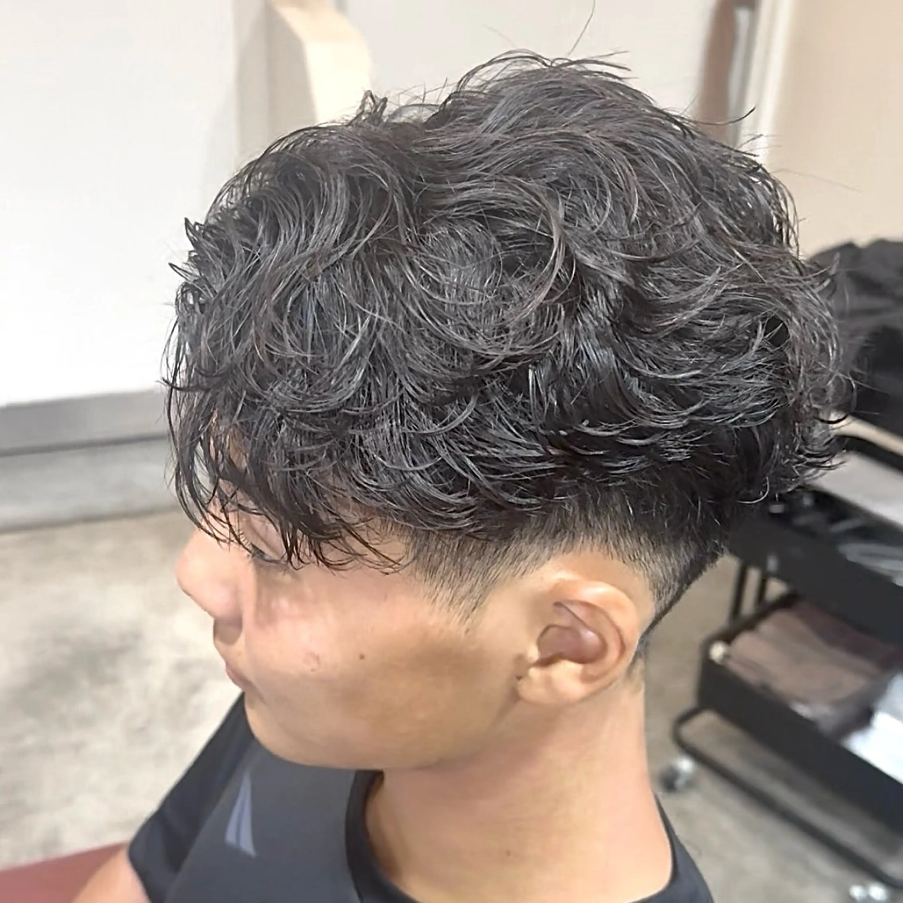 パーマ メンズ カット パーマ メンズ特化|パーマ| RYUのヘアスタイル