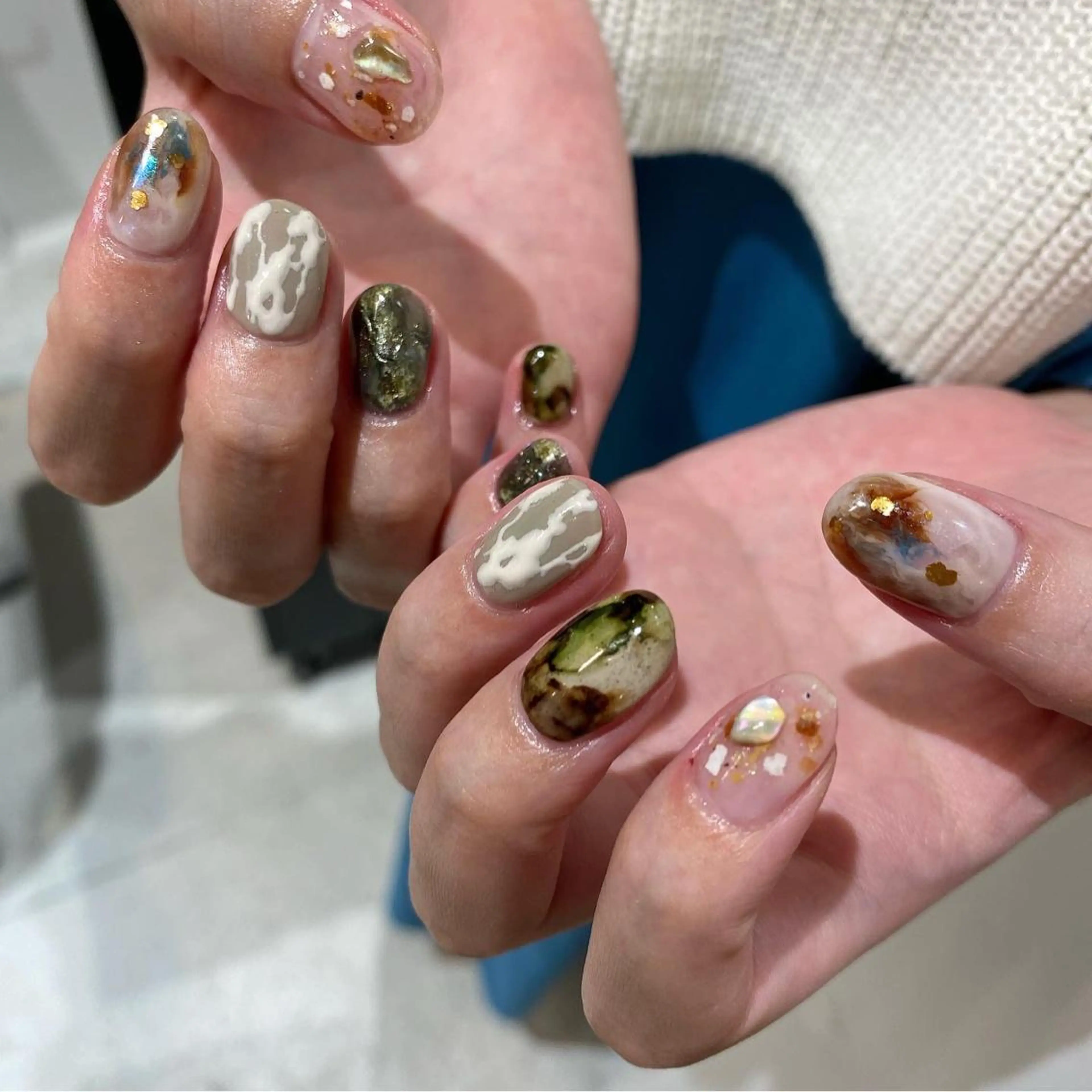 ネイル ハンドネイル nable.所属・望月 実莉のネイルデザイン