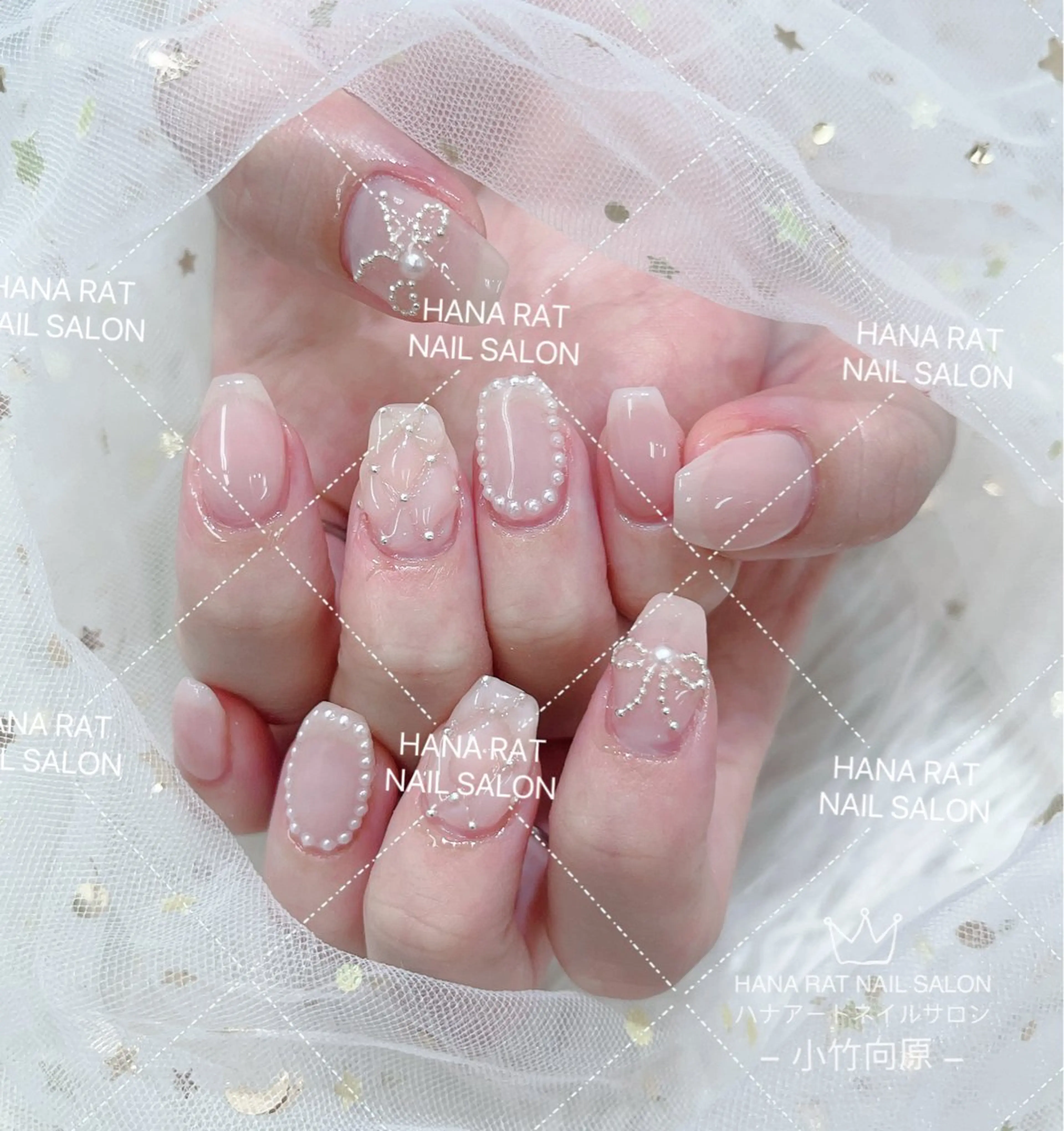 ネイル ハンドネイル HANA ART NAIL SALONのネイルデザイン