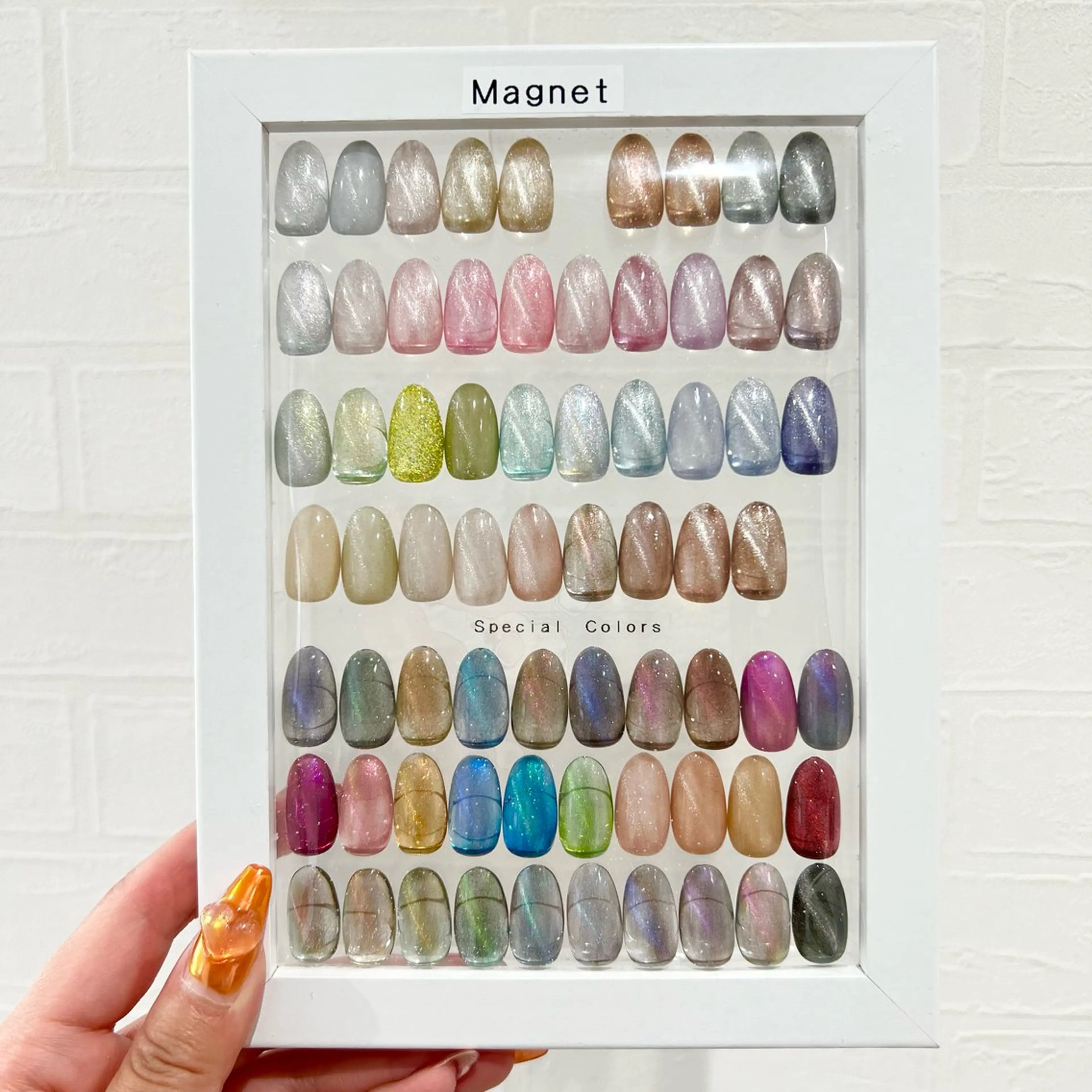 ネイル マグネットネイル ハンドネイル 🧡Shine船橋 鳴海🧡のネイルデザイン