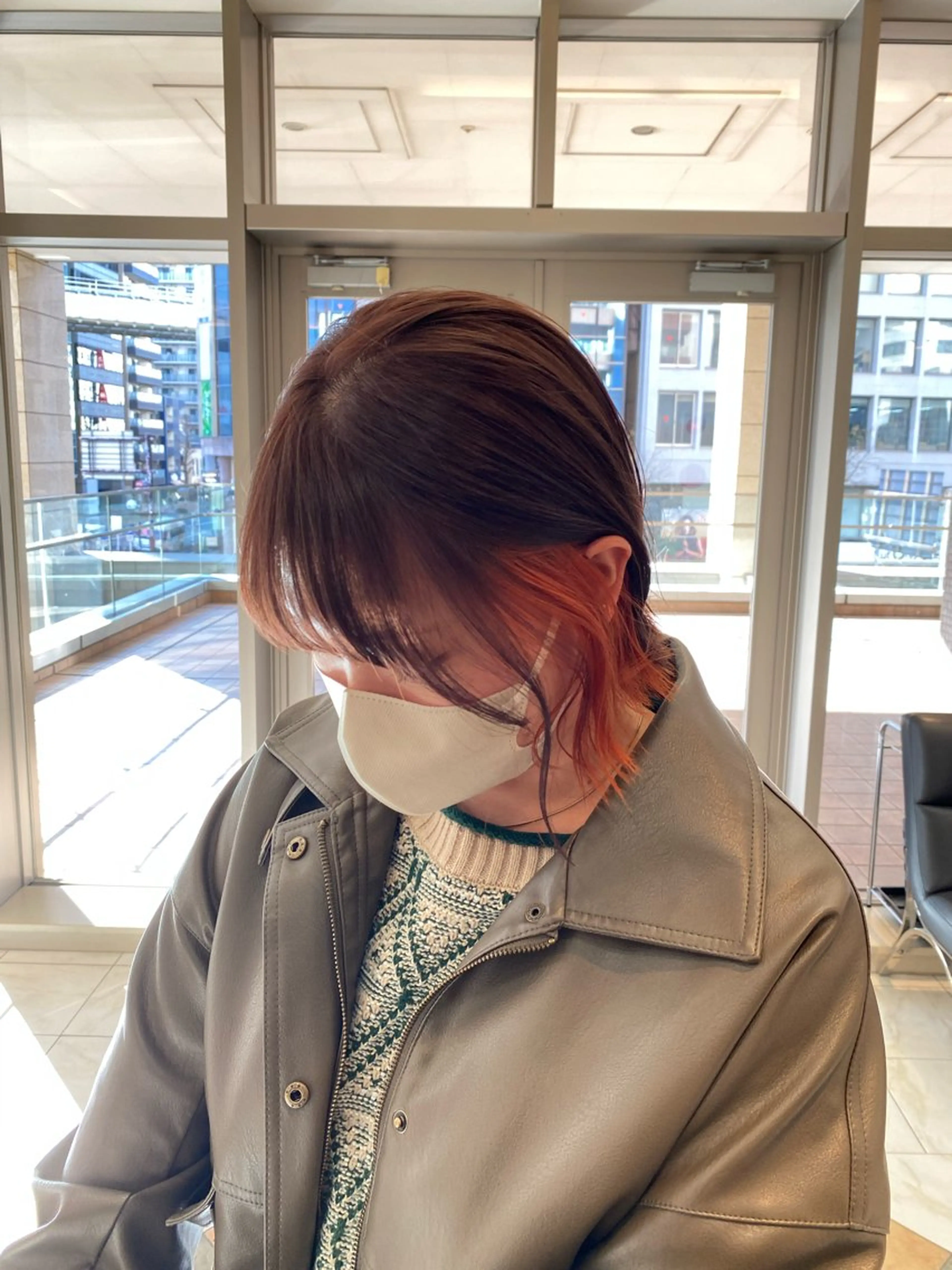 ショート 🐰ツヤ感カラー🐰 ななこのヘアスタイル