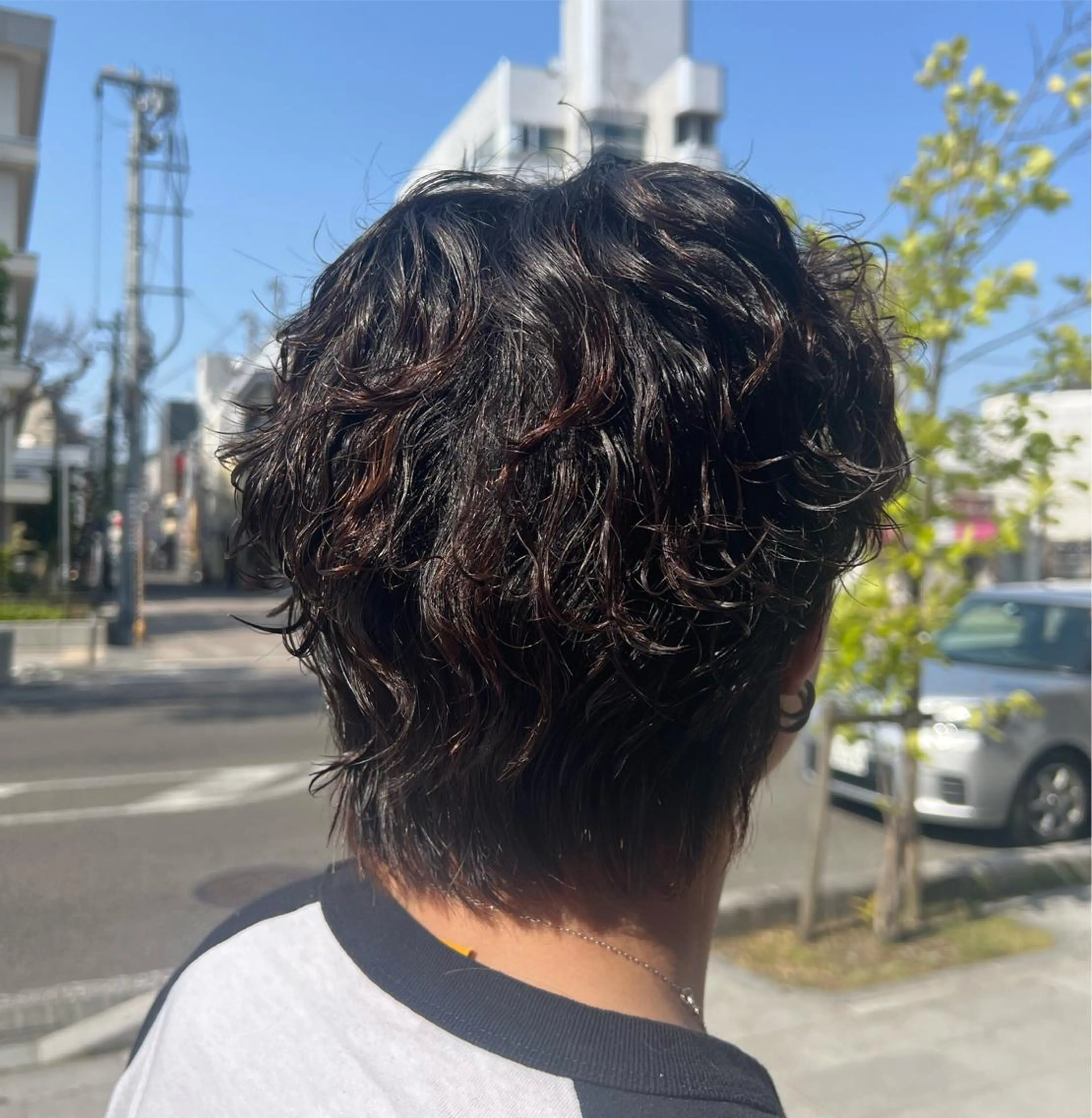 ショート メンズ メンズパーマ 藤川 瑛梨奈のマツエク・マツパデザイン