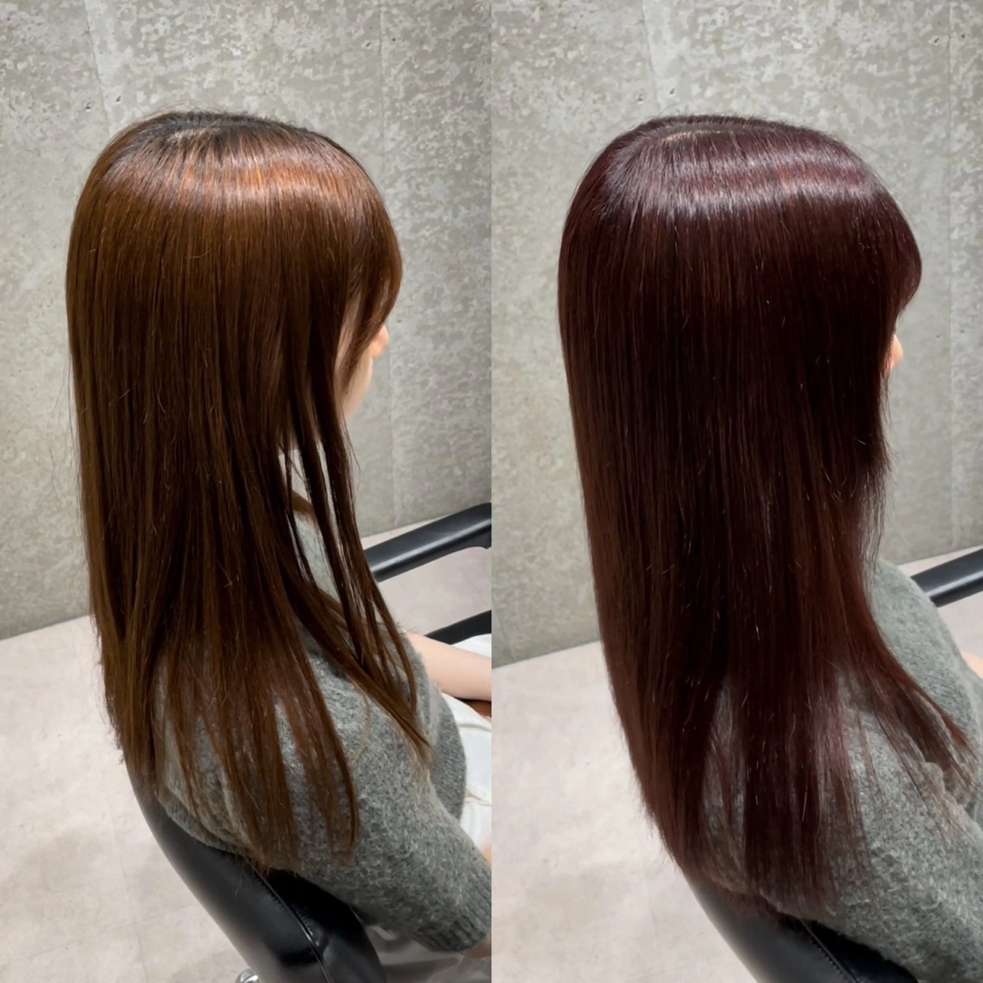 ロング カラー ロング トリートメント カット ヘアカラー トリートメント GOTODAY  SHAiRE SALON　新宿Aura店所属・髪質改善ヘアケア 艶髪特化/上田のヘアスタイル