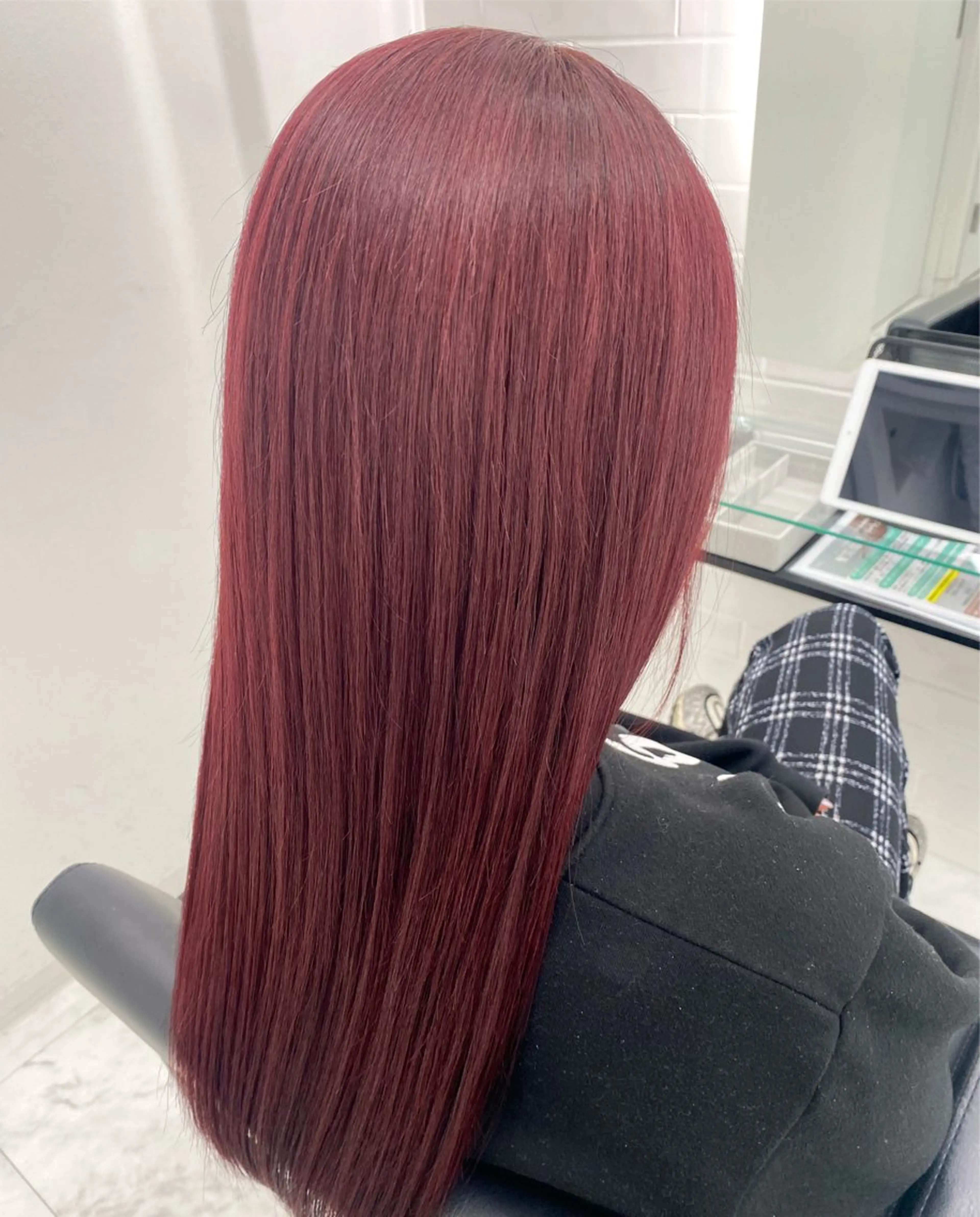 ロング カット ヘアカラー トリートメント 髪質改善サロン🫧 セキチサトのヘアスタイル