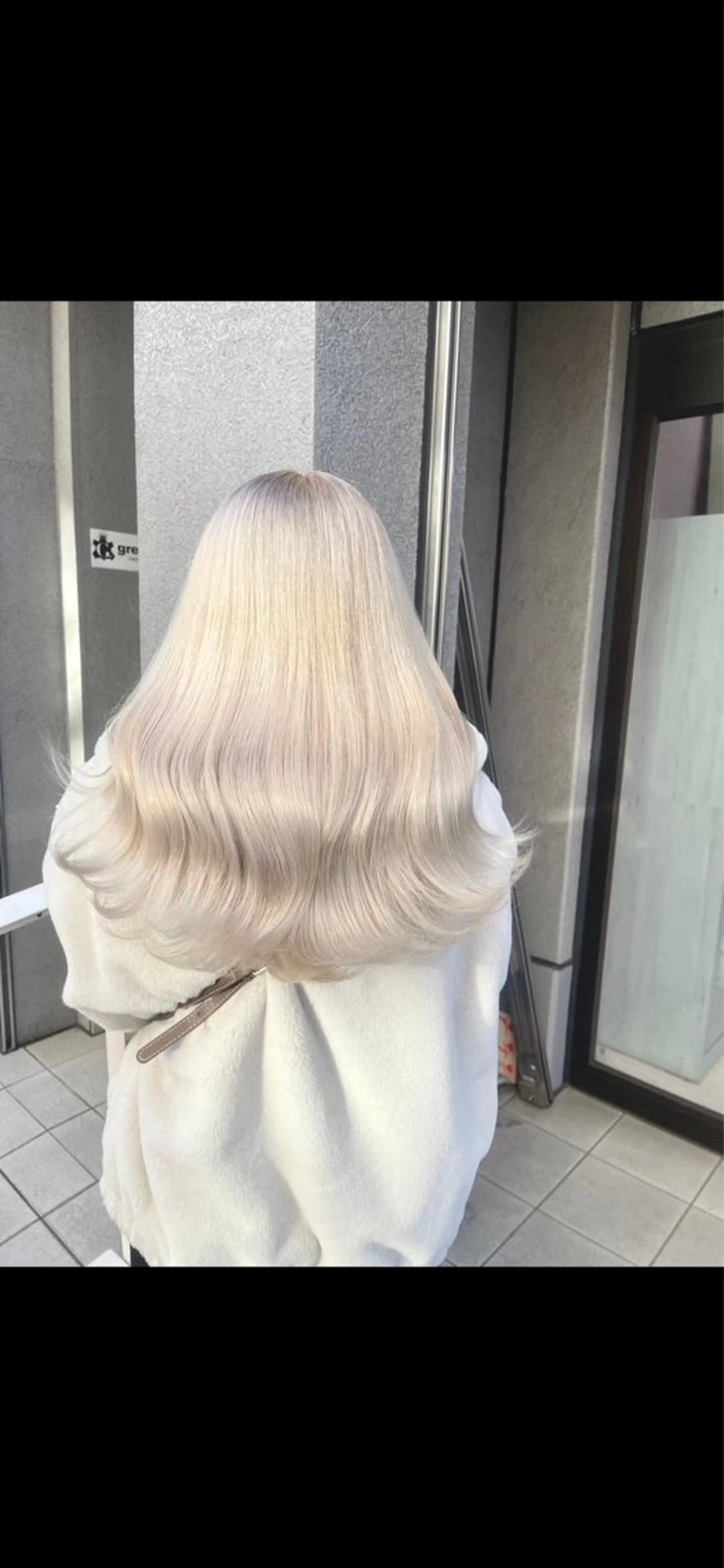 ロング カラー 栄🎡ピンクカラー 💕SAKURA💕のヘアスタイル