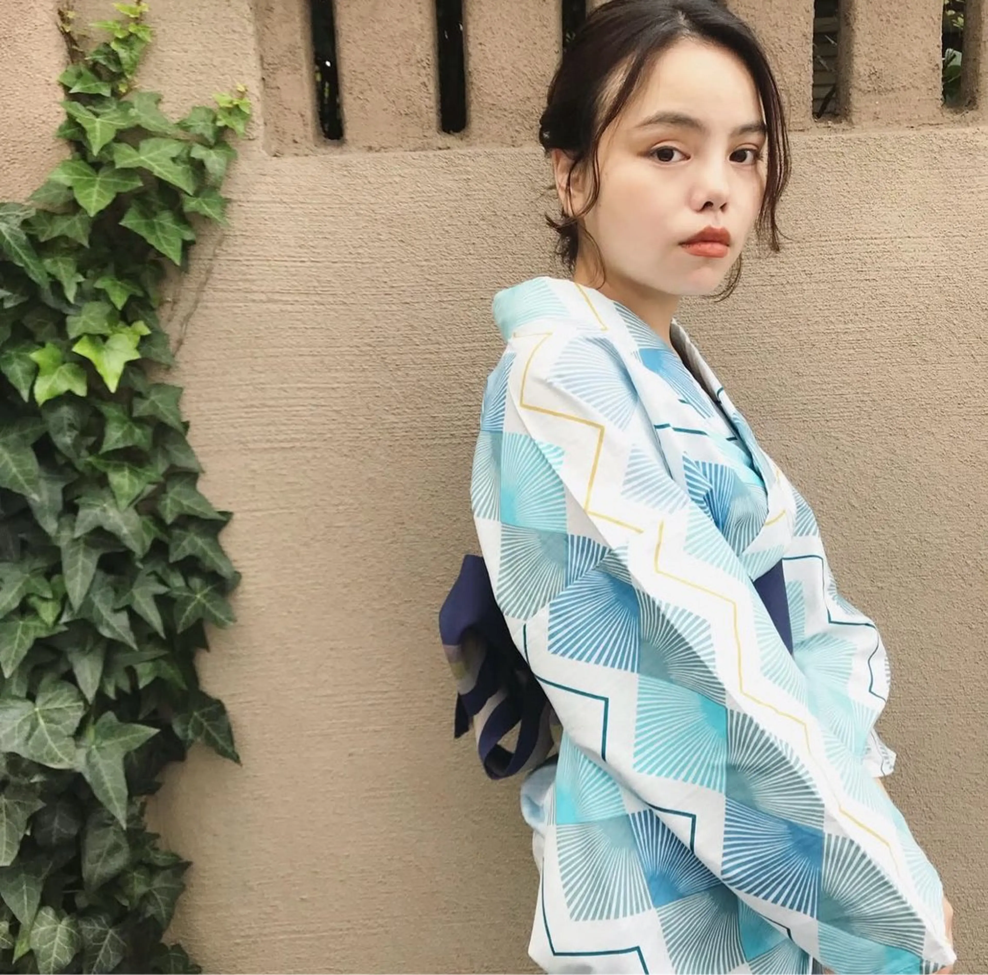 浴衣着付け+ヘアセットの写真