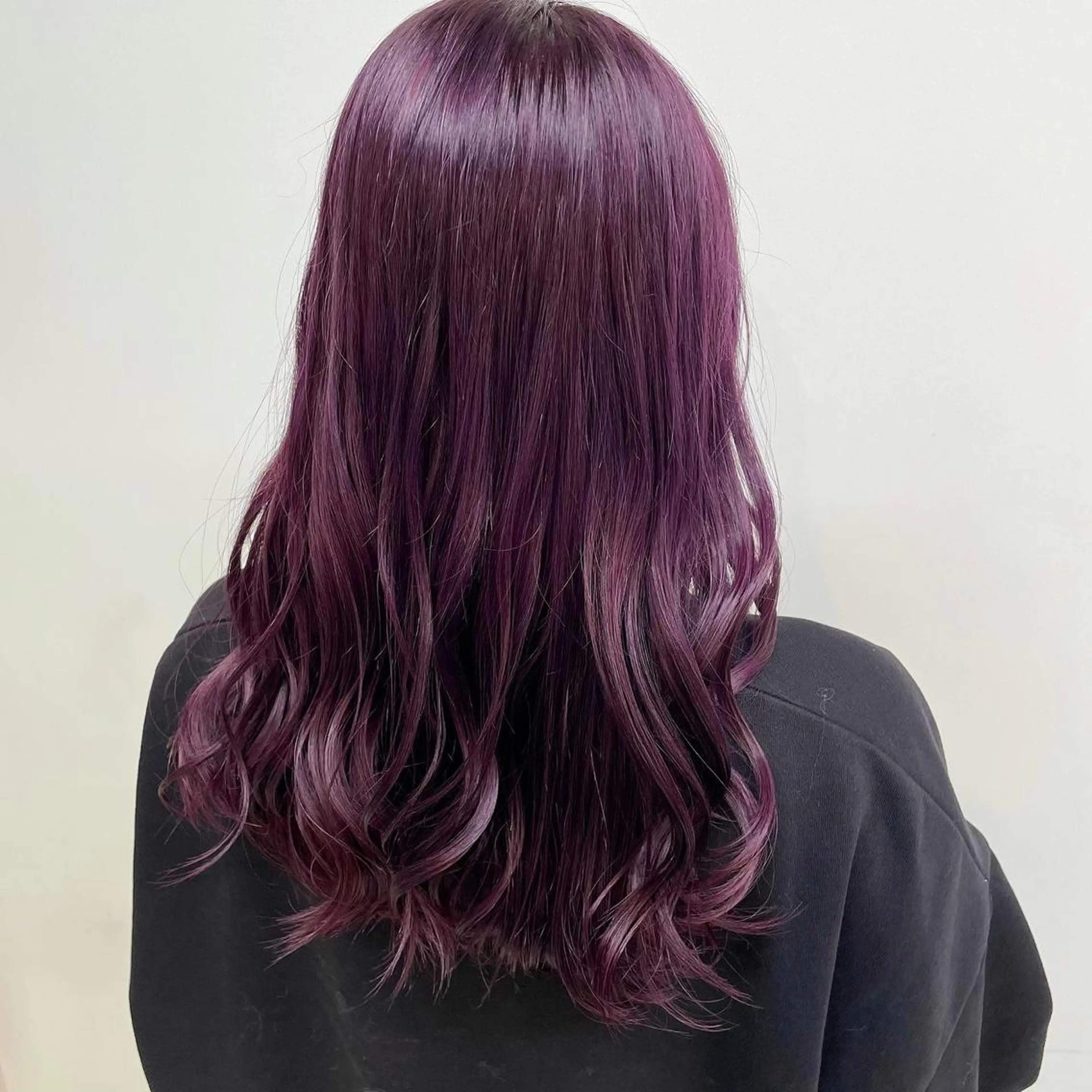 セミロング カラー ヘアカラー トリートメント ブリーチカラー 🩵MIZUKIのヘアスタイル