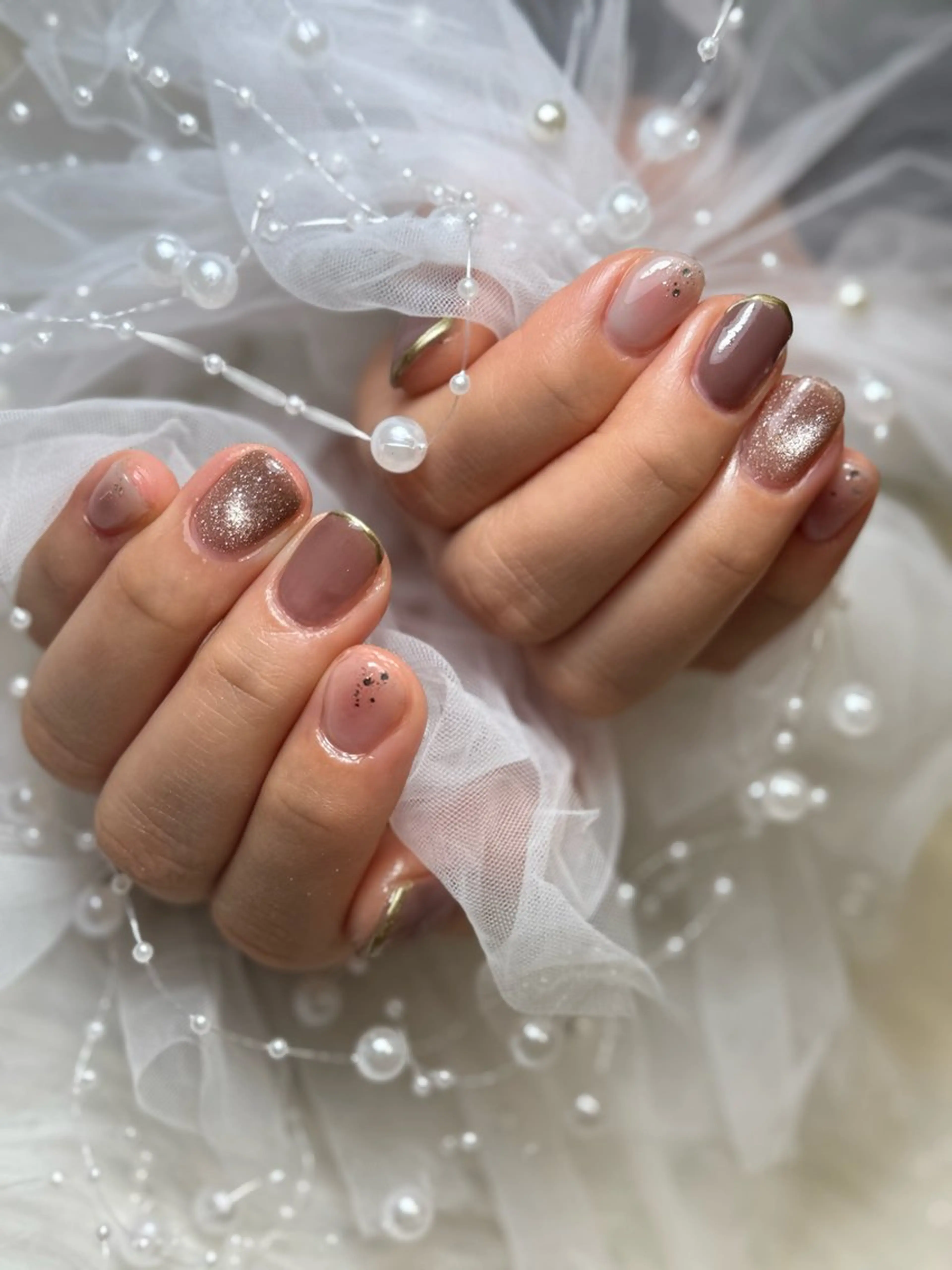 ネイル ハンドネイル 中西 美羽のネイルデザイン