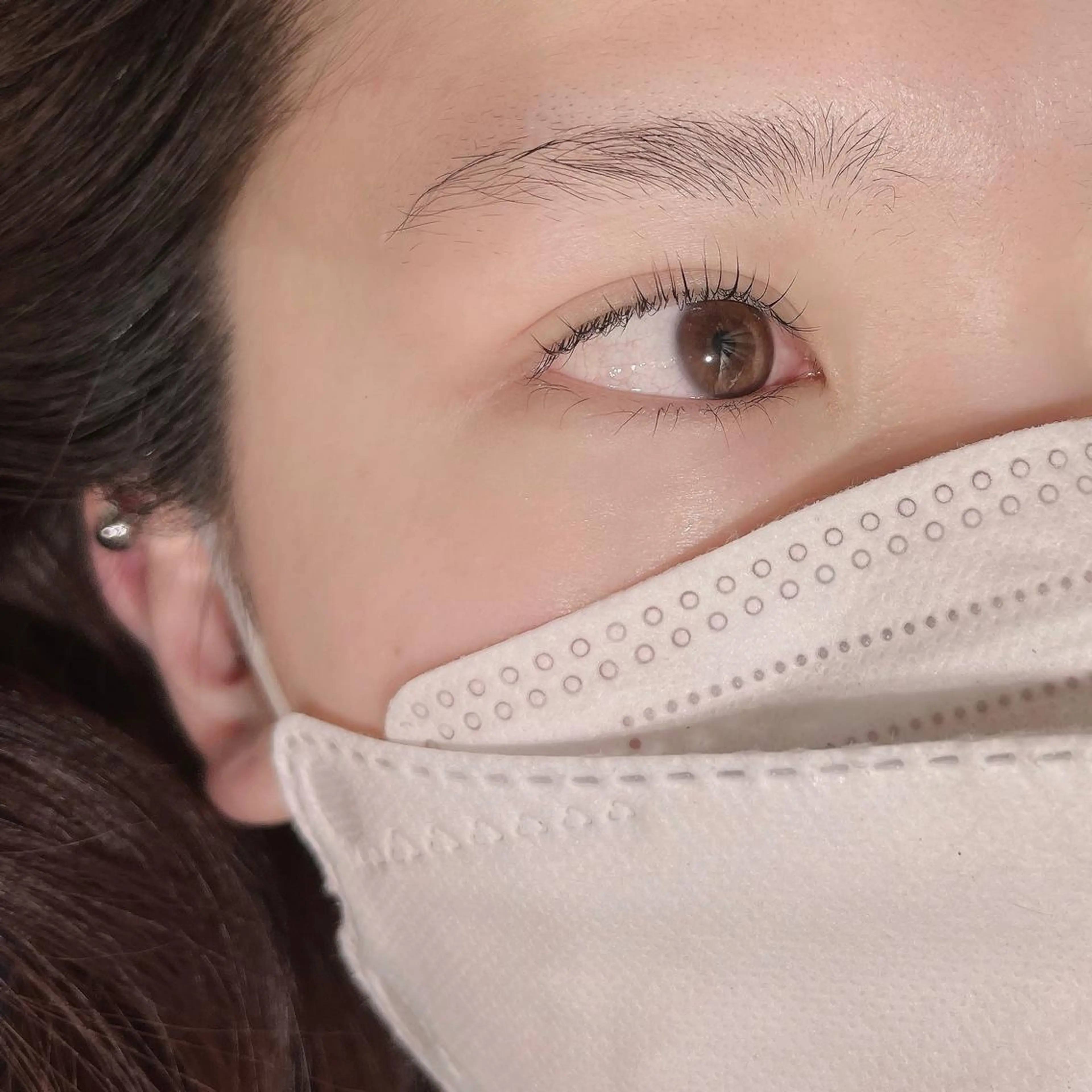 マツエク・マツパ まつげパーマ 下まつげエクステ 一重×まつ毛パーマ ユウナ /難波/ 推し活美容師のヘアスタイル