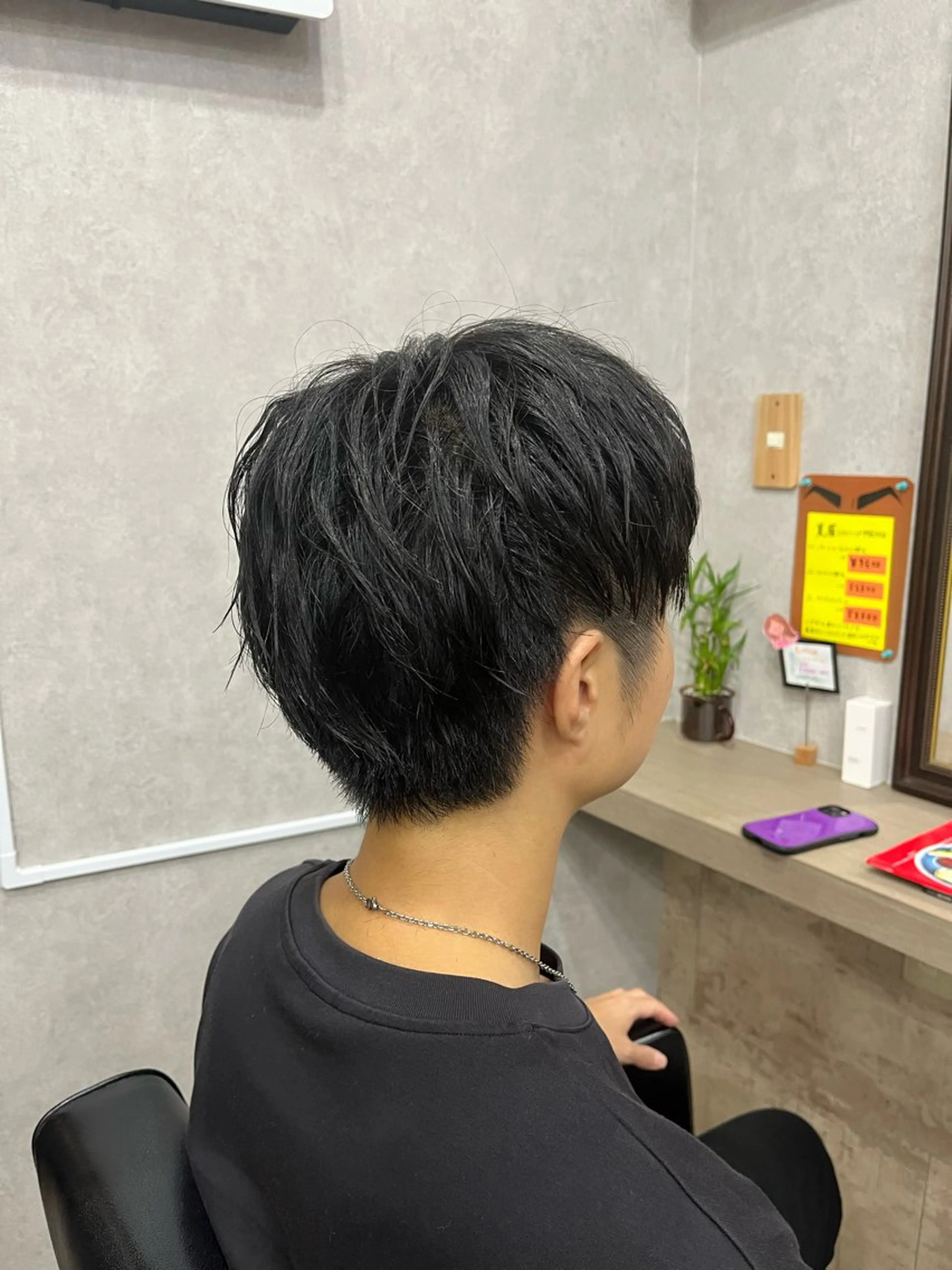 ショート 薮内 香保里のヘアスタイル