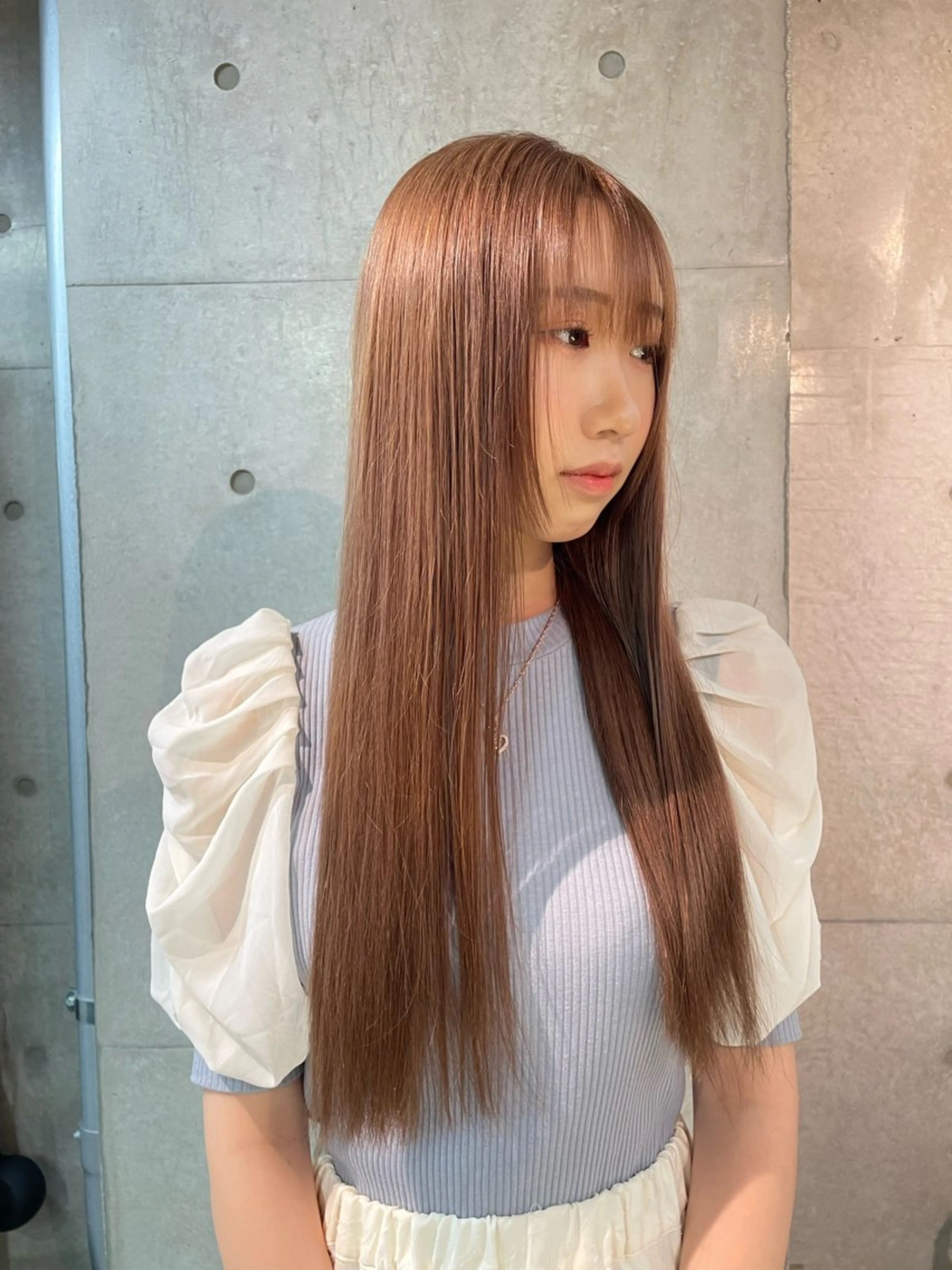 ロング カラー ヘアカラー トリートメント Wehlen所属・透明感カラー🌟 keisukeのヘアスタイル